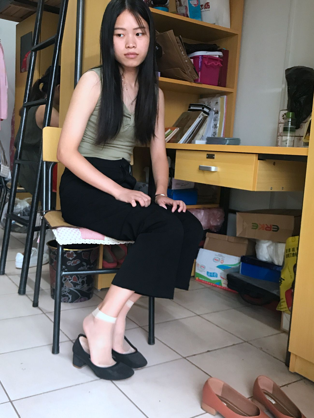 图片[99]-学妹校园寝室短丝系列023期 林丽雯[98P] – 速更版-美库