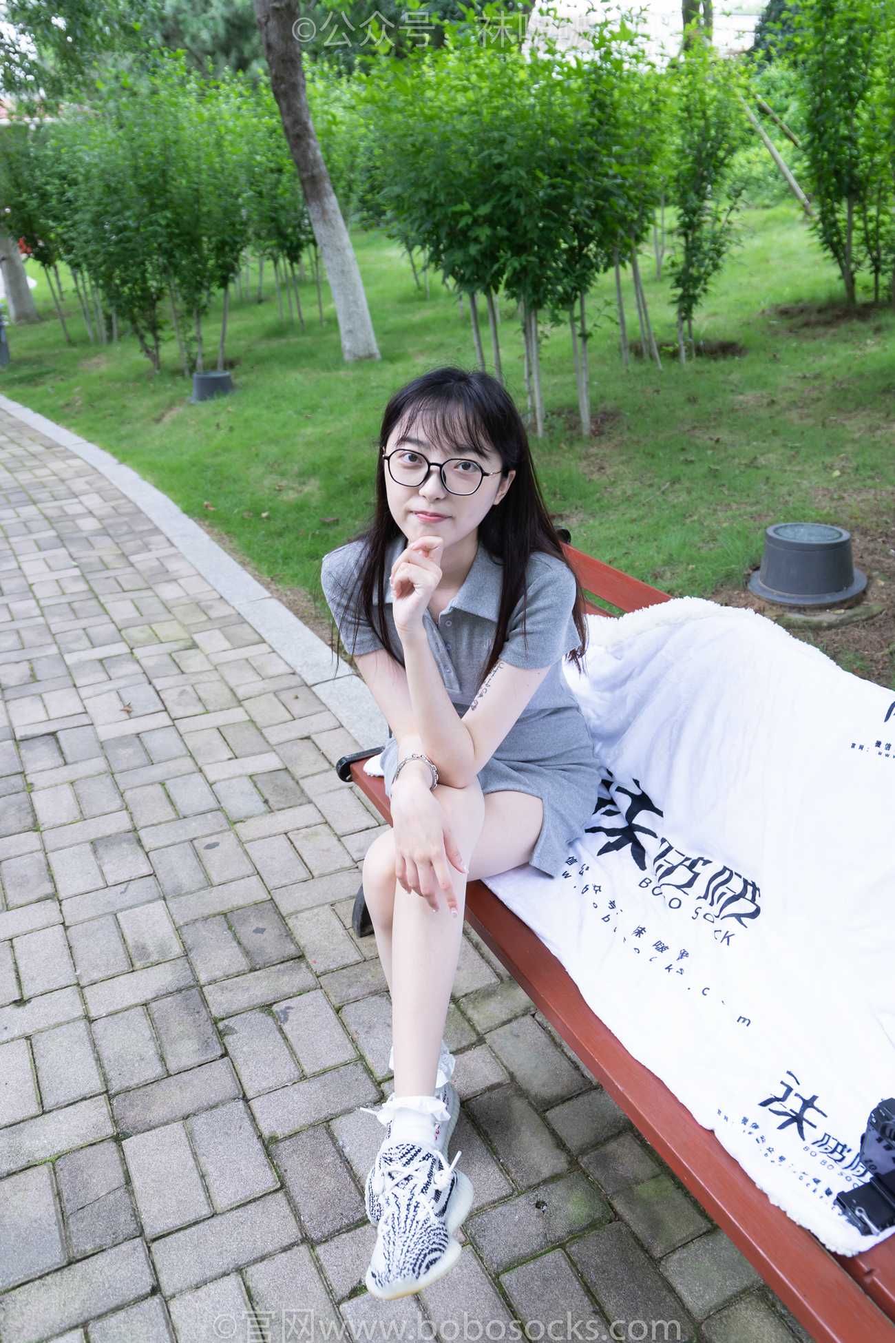 图片[23]-[BoBoSocks袜啵啵]NO.019 稚予-椰子、白棉袜、肉丝[147P] – 速更版-美库