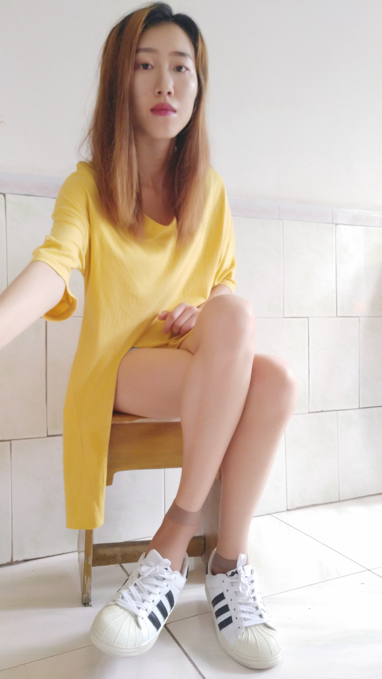 图片[12]-学妹校园寝室短丝系列026期 刘静[81P] – 速更版-美库