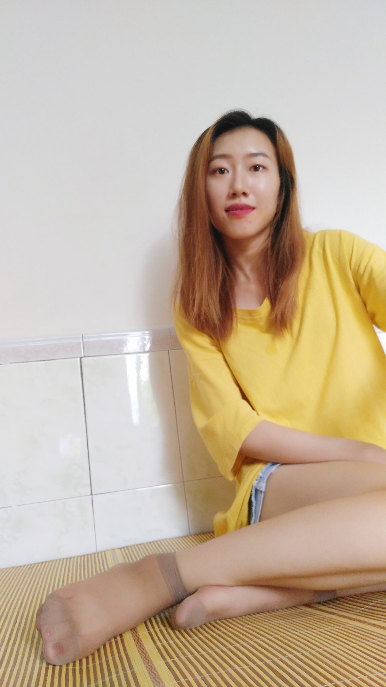 图片[32]-学妹校园寝室短丝系列026期 刘静[81P] – 速更版-美库