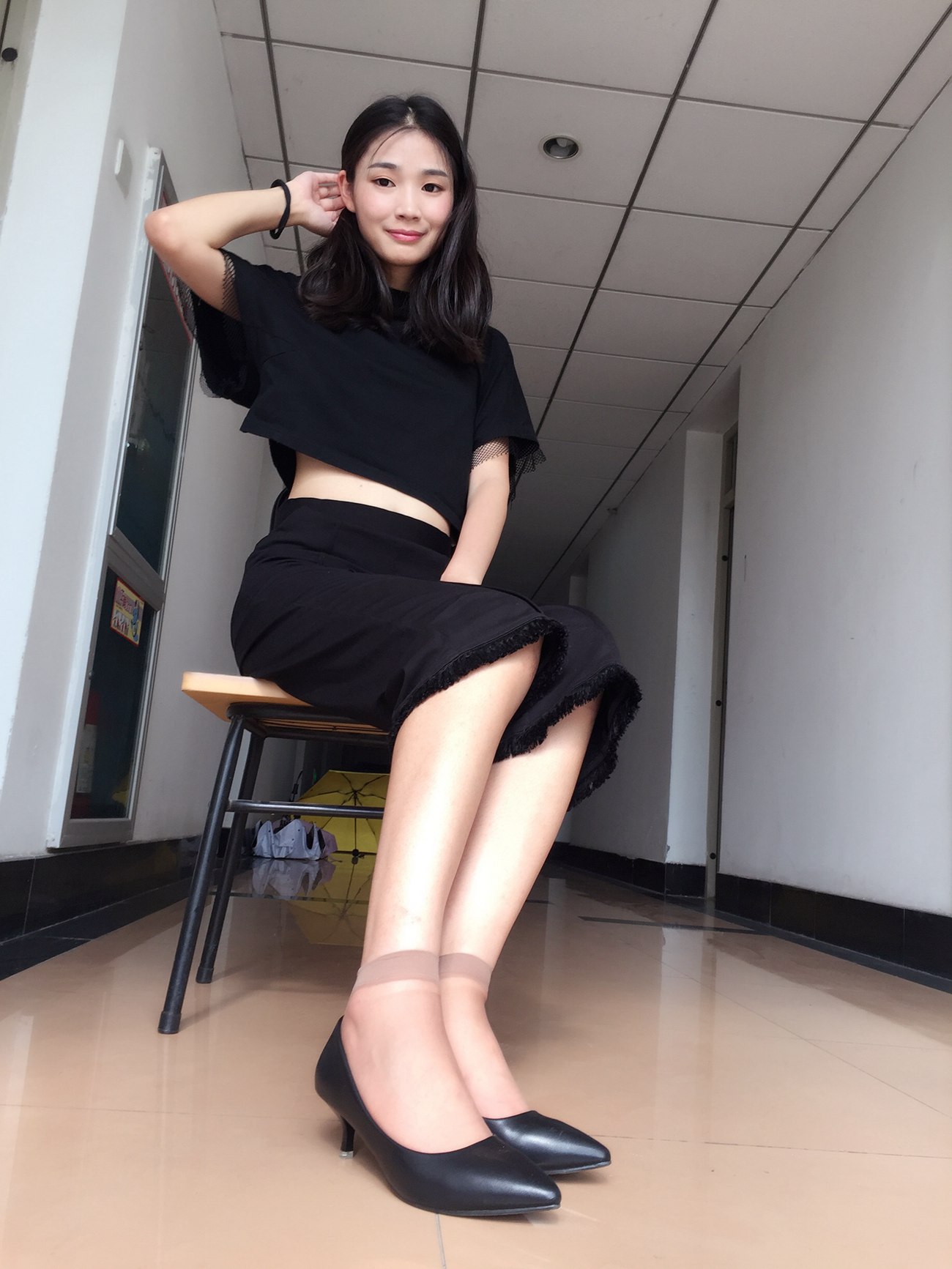 图片[22]-学妹校园寝室短丝系列027期 陆晓芸[65P] – 速更版-美库