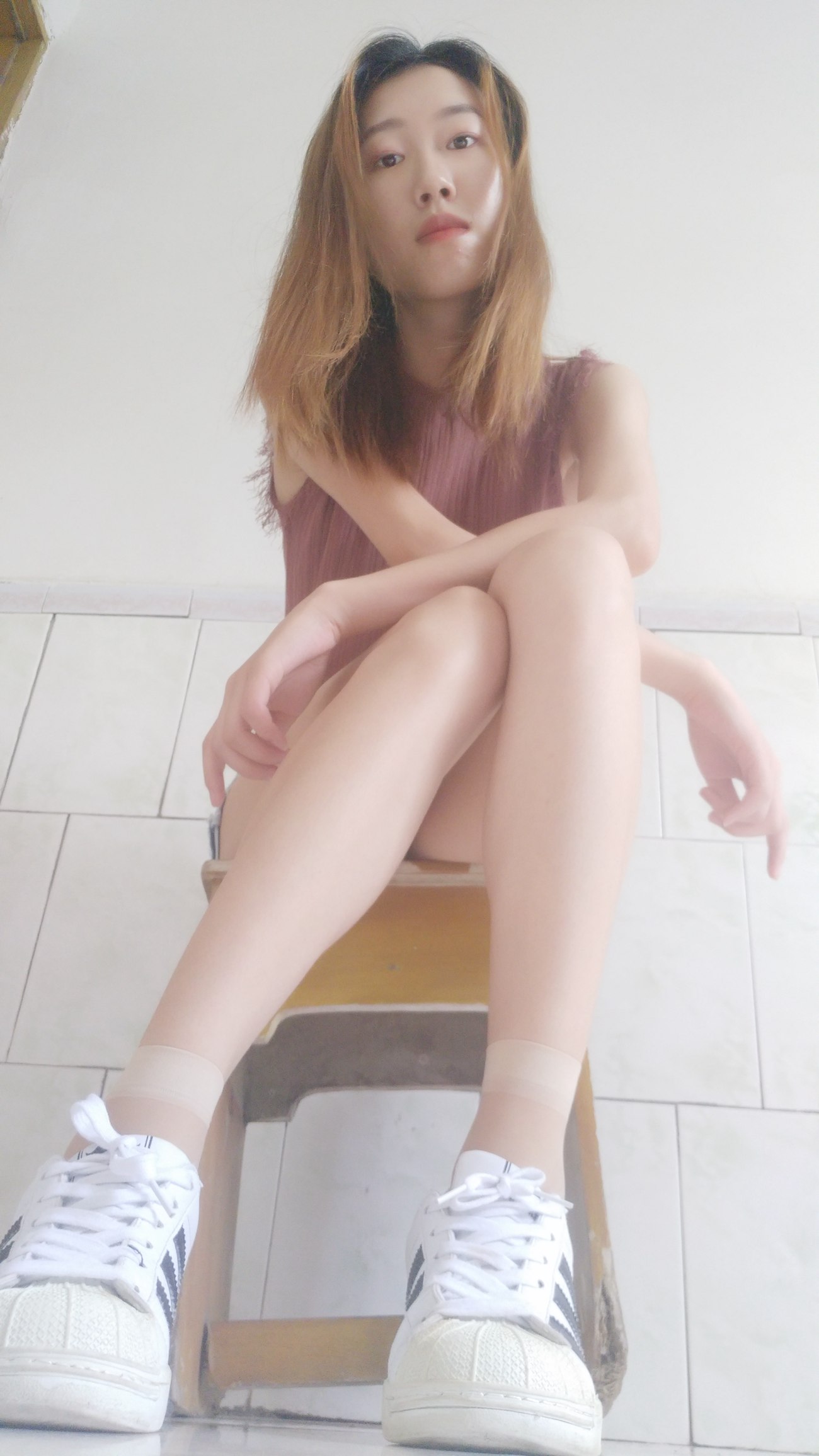 图片[34]-学妹校园寝室短丝系列026期 刘静[81P] – 速更版-美库