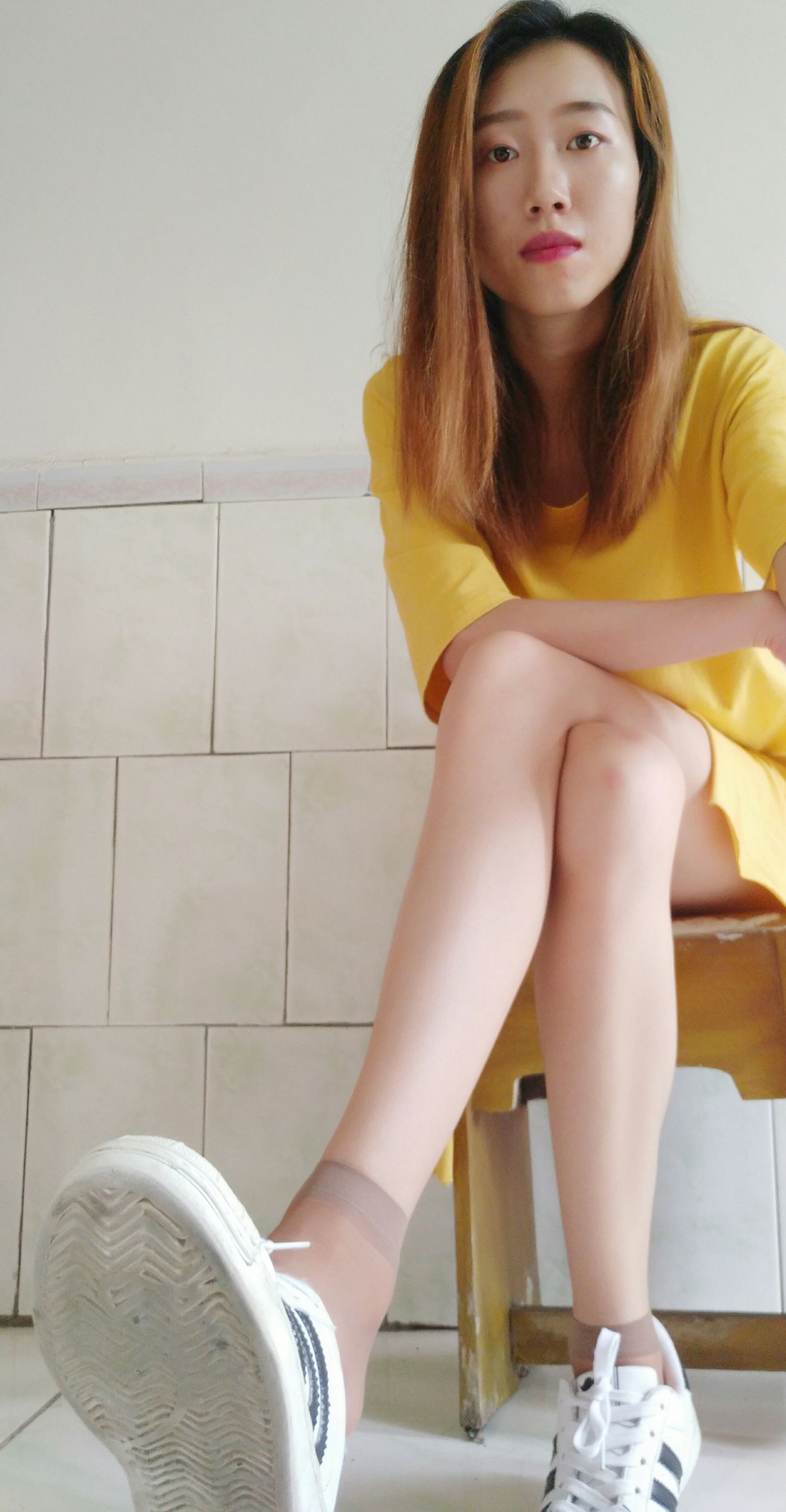 图片[35]-学妹校园寝室短丝系列026期 刘静[81P] – 速更版-美库