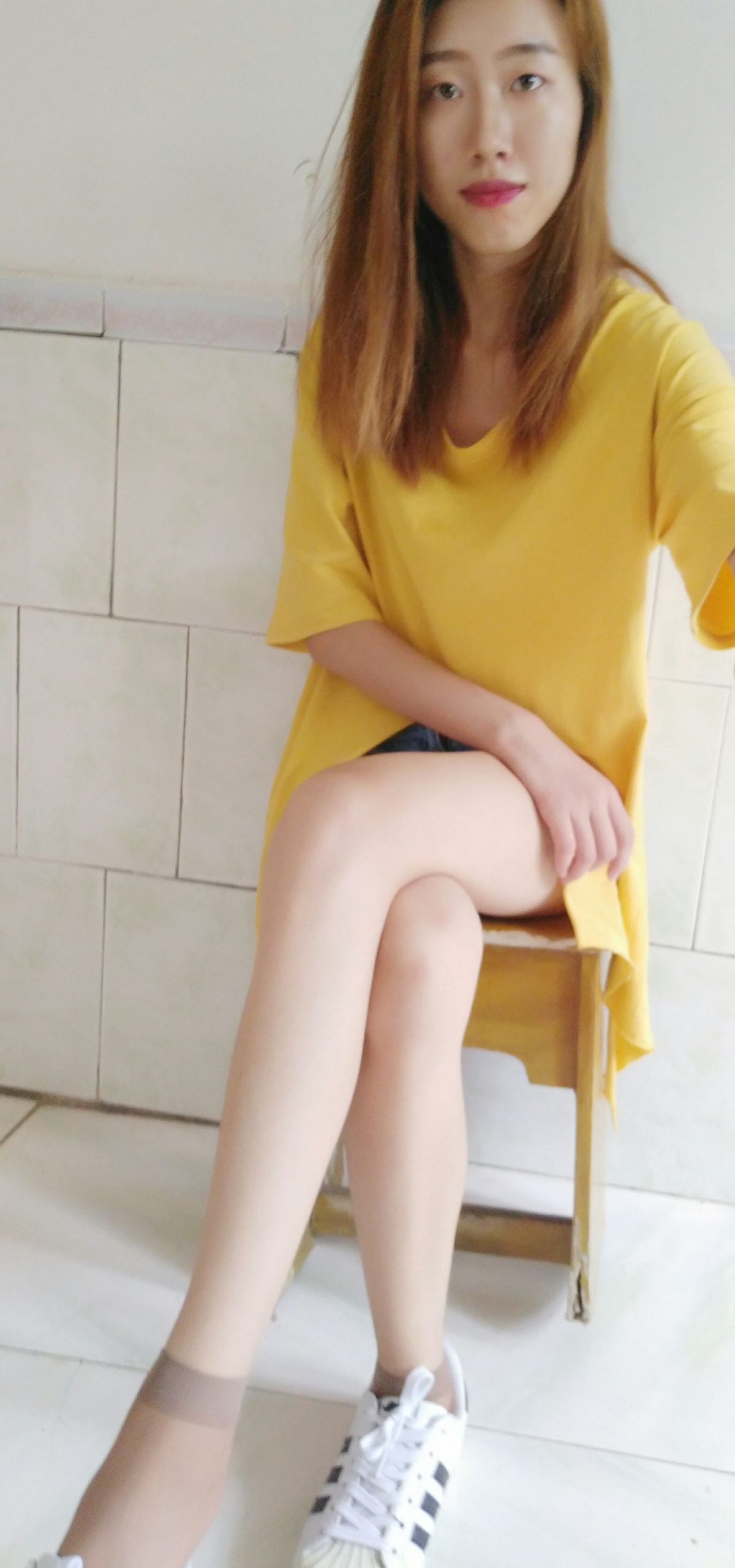 图片[40]-学妹校园寝室短丝系列026期 刘静[81P] – 速更版-美库