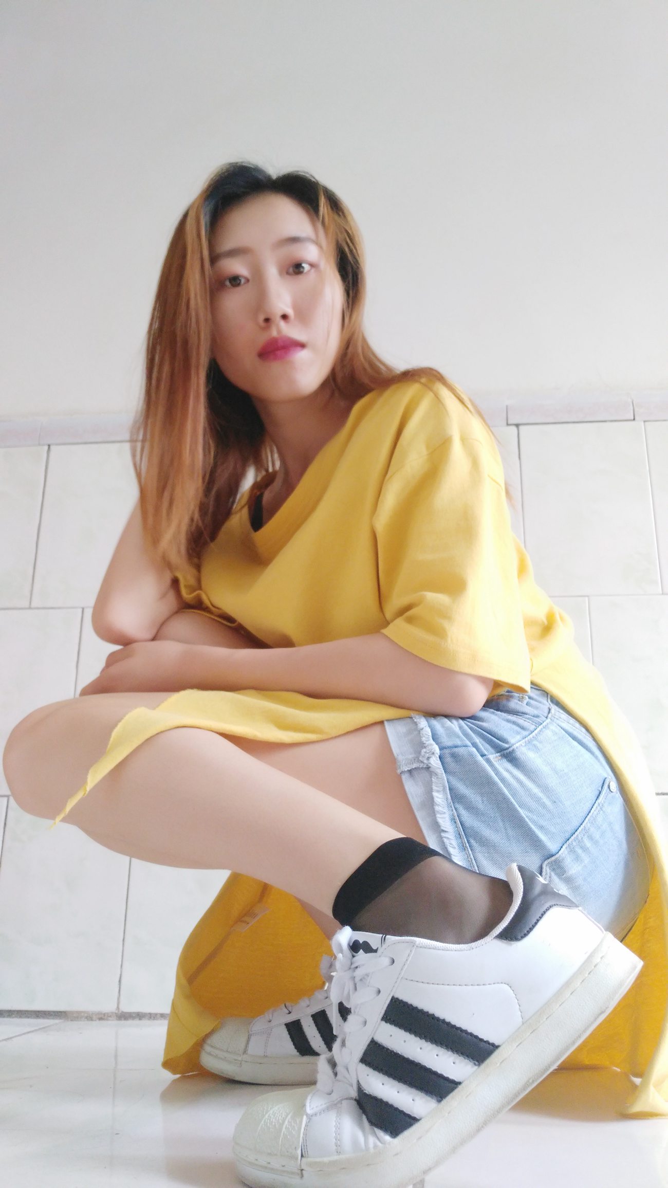 图片[43]-学妹校园寝室短丝系列026期 刘静[81P] – 速更版-美库