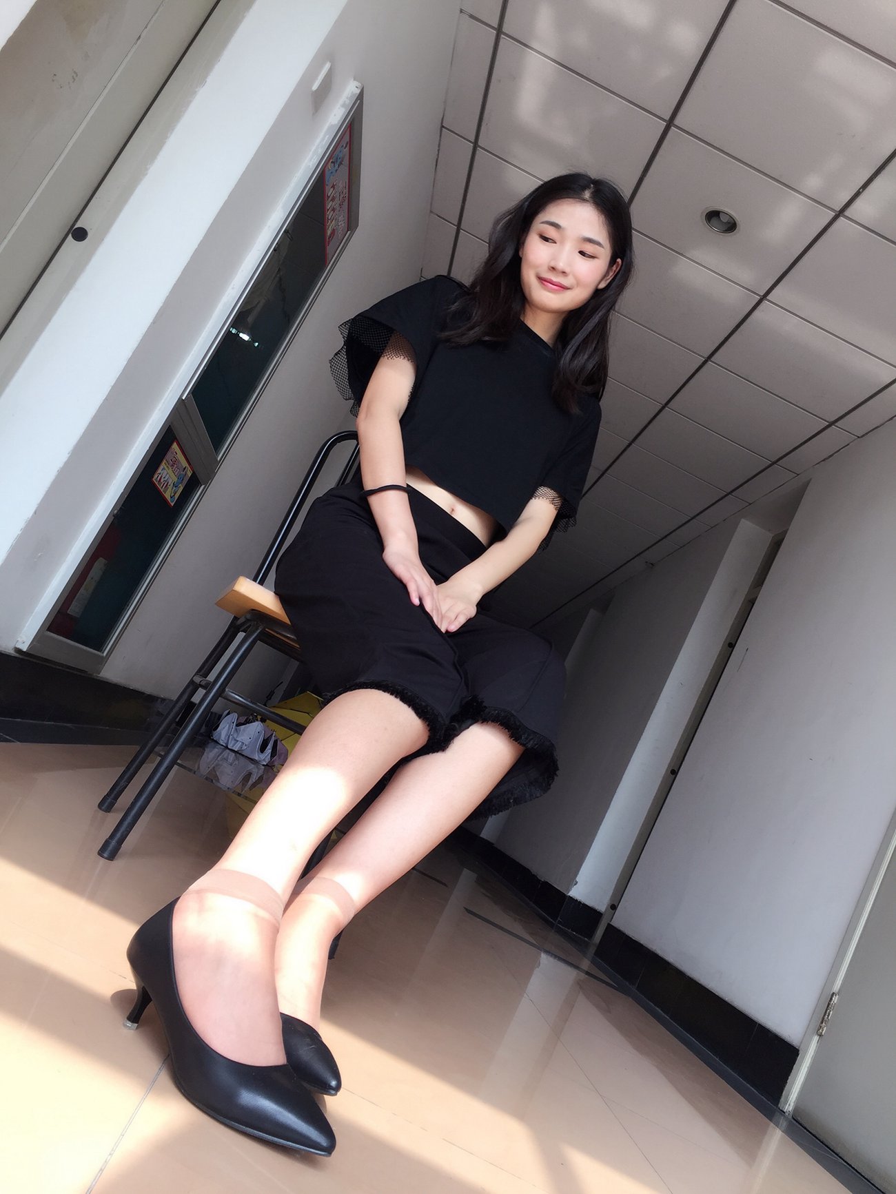 图片[38]-学妹校园寝室短丝系列027期 陆晓芸[65P] – 速更版-美库