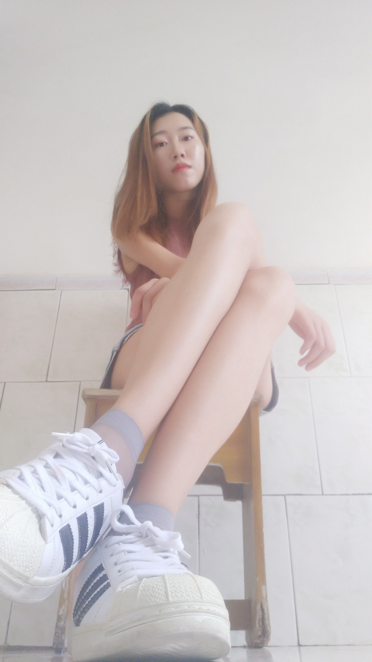 图片[44]-学妹校园寝室短丝系列026期 刘静[81P] – 速更版-美库