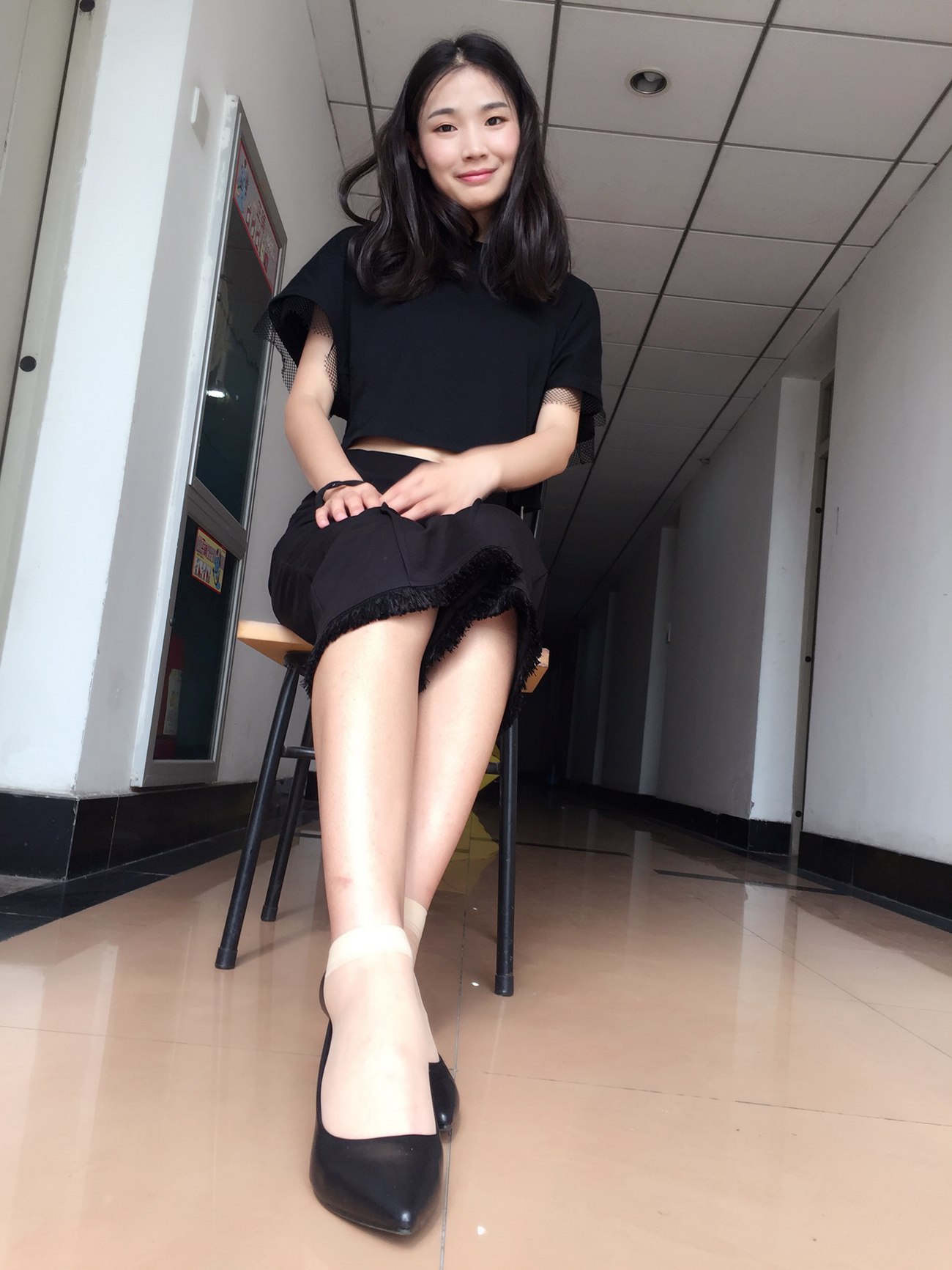 图片[41]-学妹校园寝室短丝系列027期 陆晓芸[65P] – 速更版-美库