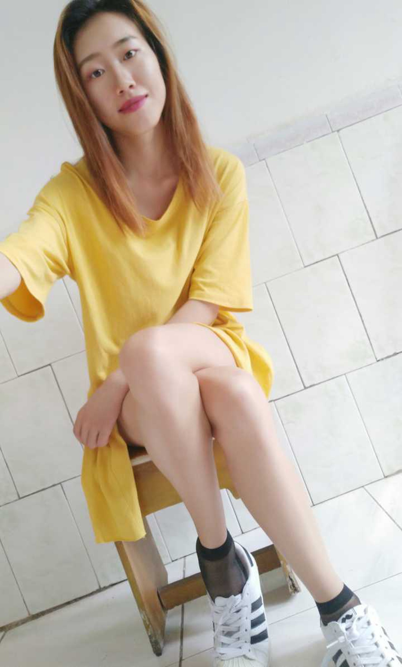 图片[58]-学妹校园寝室短丝系列026期 刘静[81P] – 速更版-美库