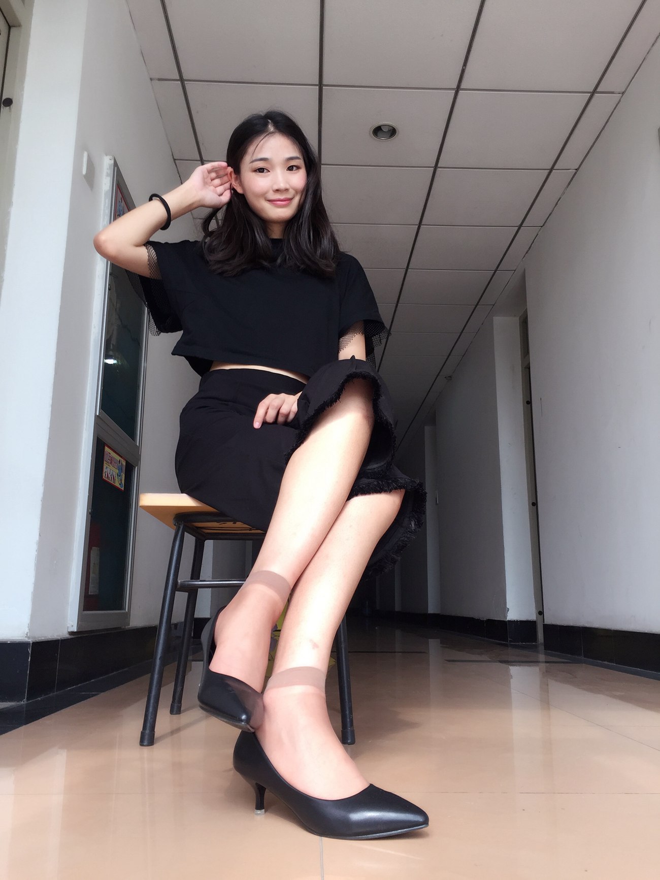 图片[63]-学妹校园寝室短丝系列027期 陆晓芸[65P] – 速更版-美库