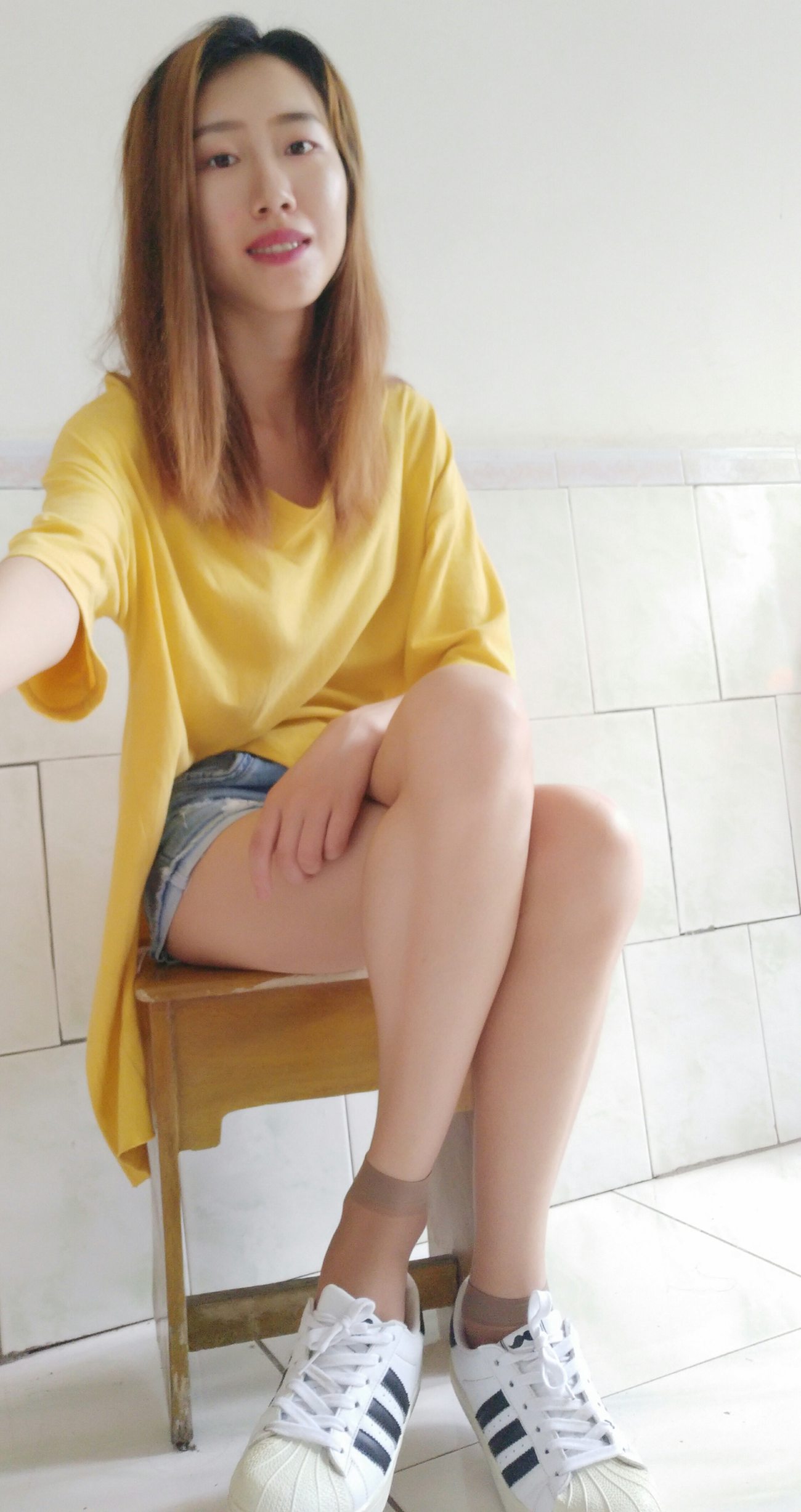 图片[77]-学妹校园寝室短丝系列026期 刘静[81P] – 速更版-美库