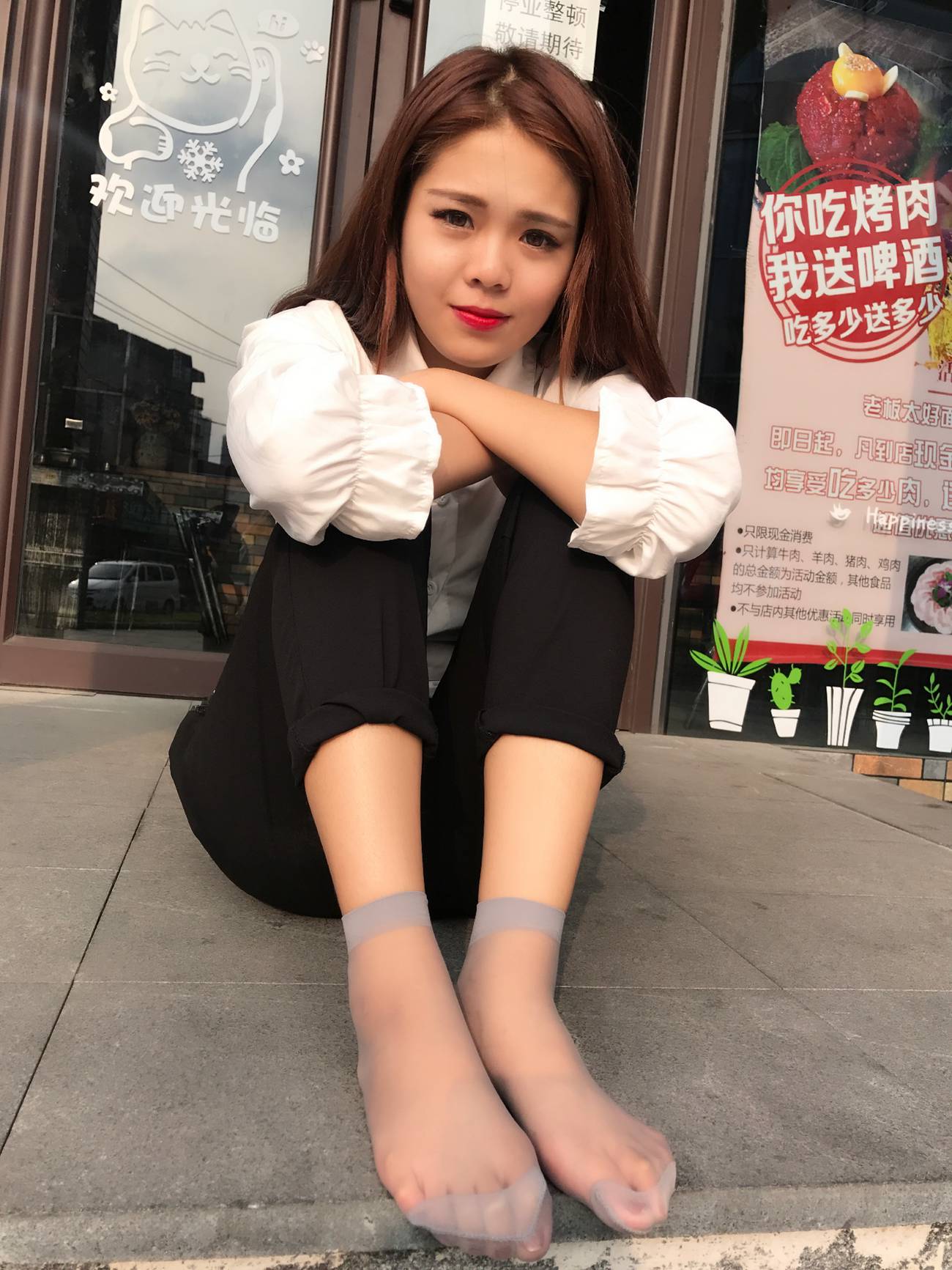 图片[15]-学妹校园寝室短丝系列028期 马欢[190P] – 速更版-美库