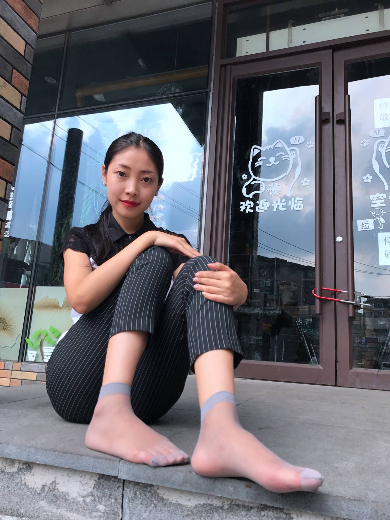 图片[20]-学妹校园寝室短丝系列028期 马欢[190P] – 速更版-美库