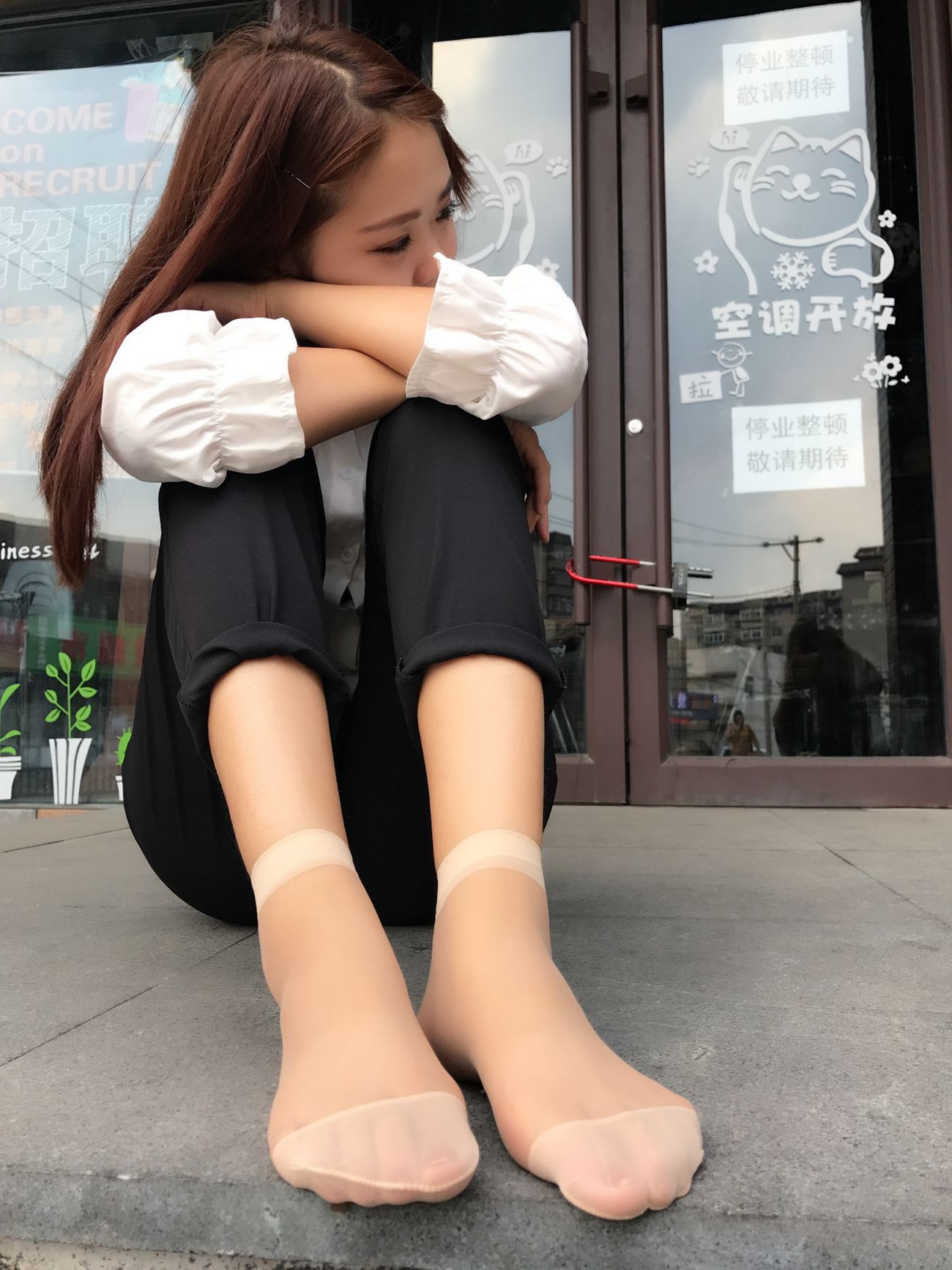 图片[30]-学妹校园寝室短丝系列028期 马欢[190P] – 速更版-美库