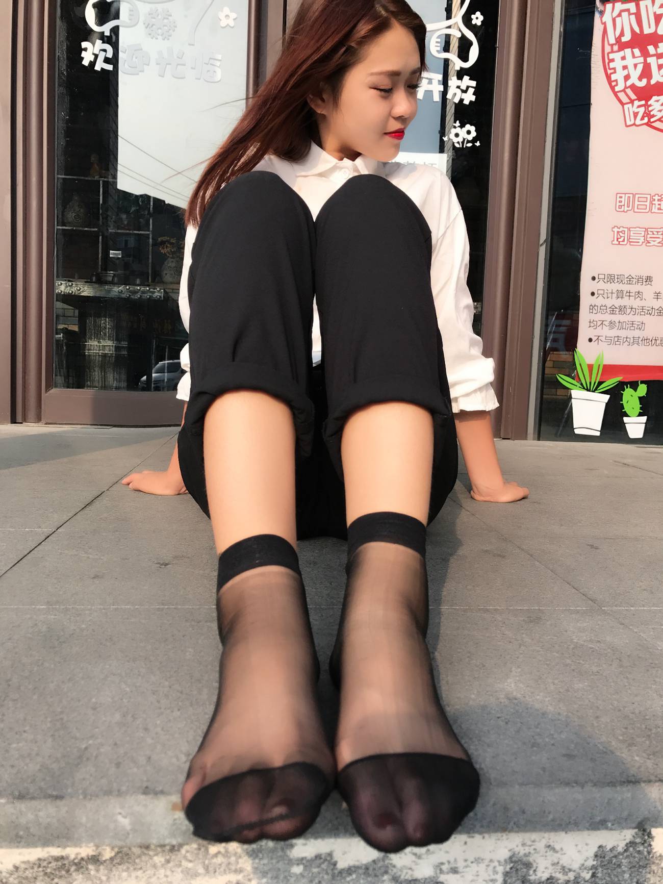 图片[34]-学妹校园寝室短丝系列028期 马欢[190P] – 速更版-美库