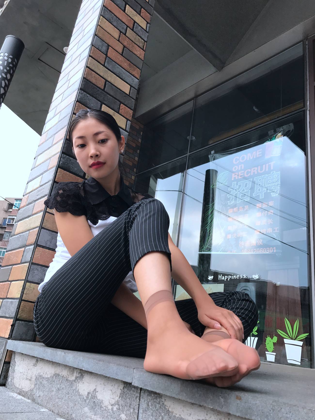 图片[36]-学妹校园寝室短丝系列028期 马欢[190P] – 速更版-美库