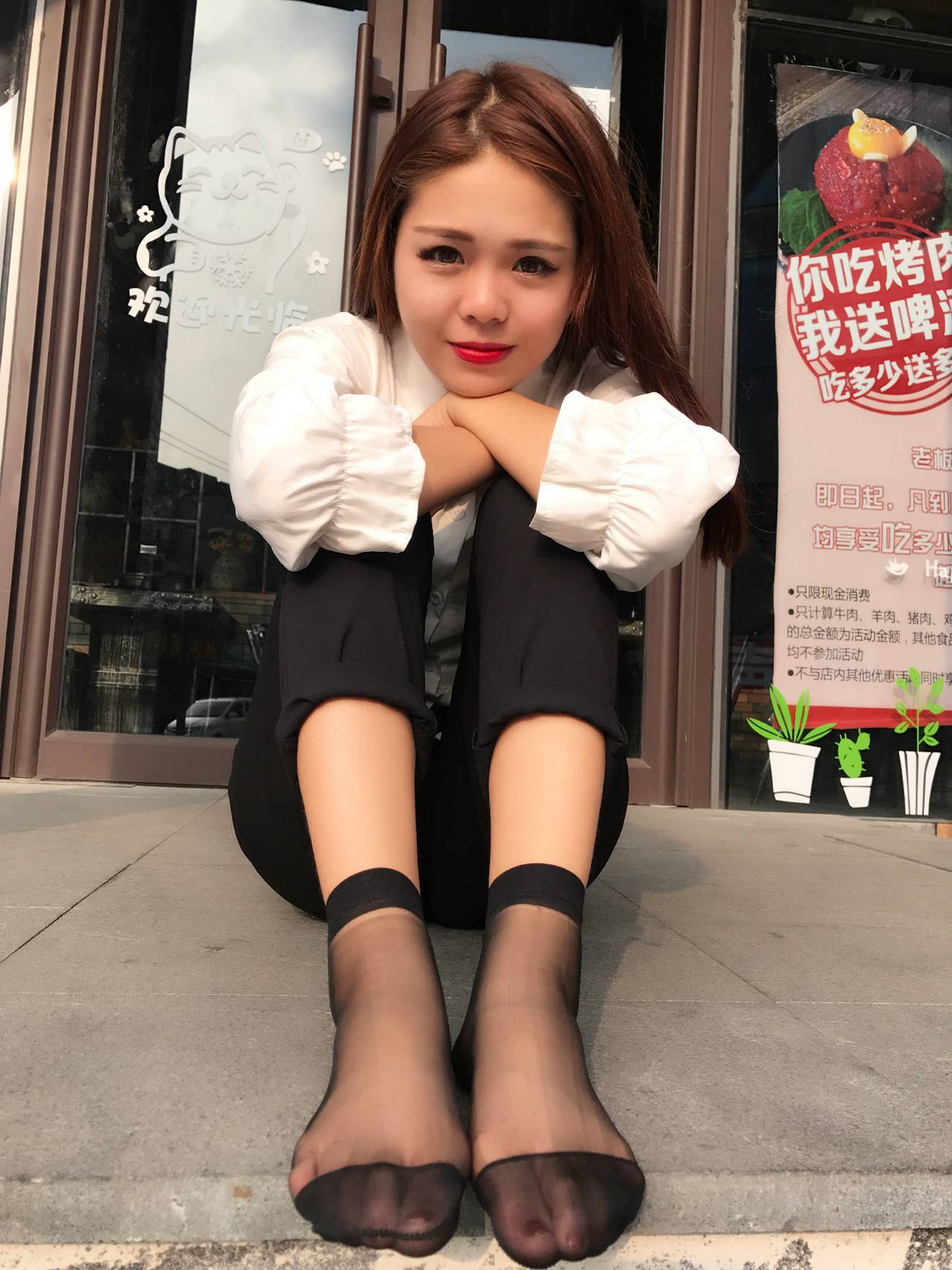 图片[38]-学妹校园寝室短丝系列028期 马欢[190P] – 速更版-美库