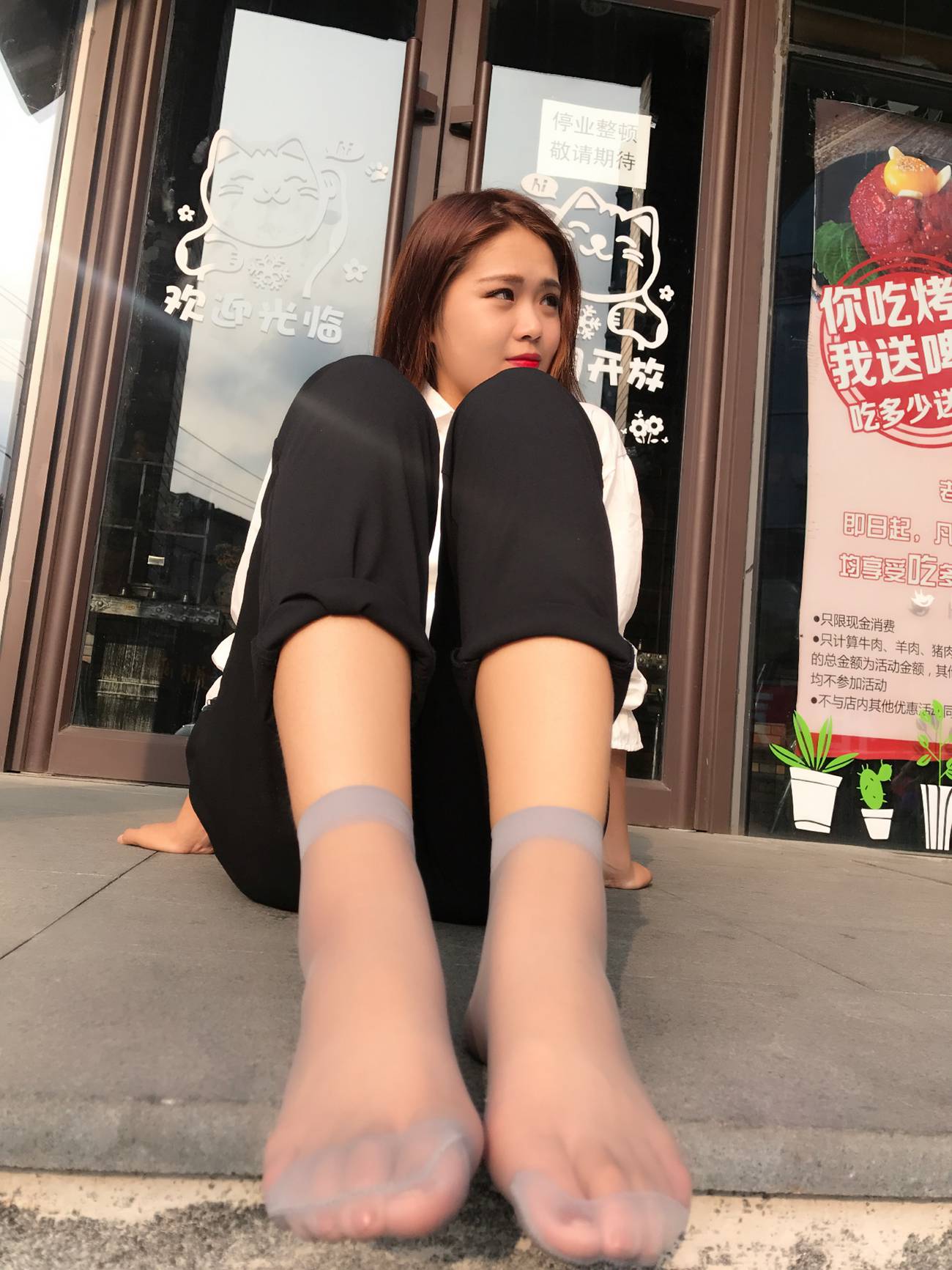 图片[39]-学妹校园寝室短丝系列028期 马欢[190P] – 速更版-美库