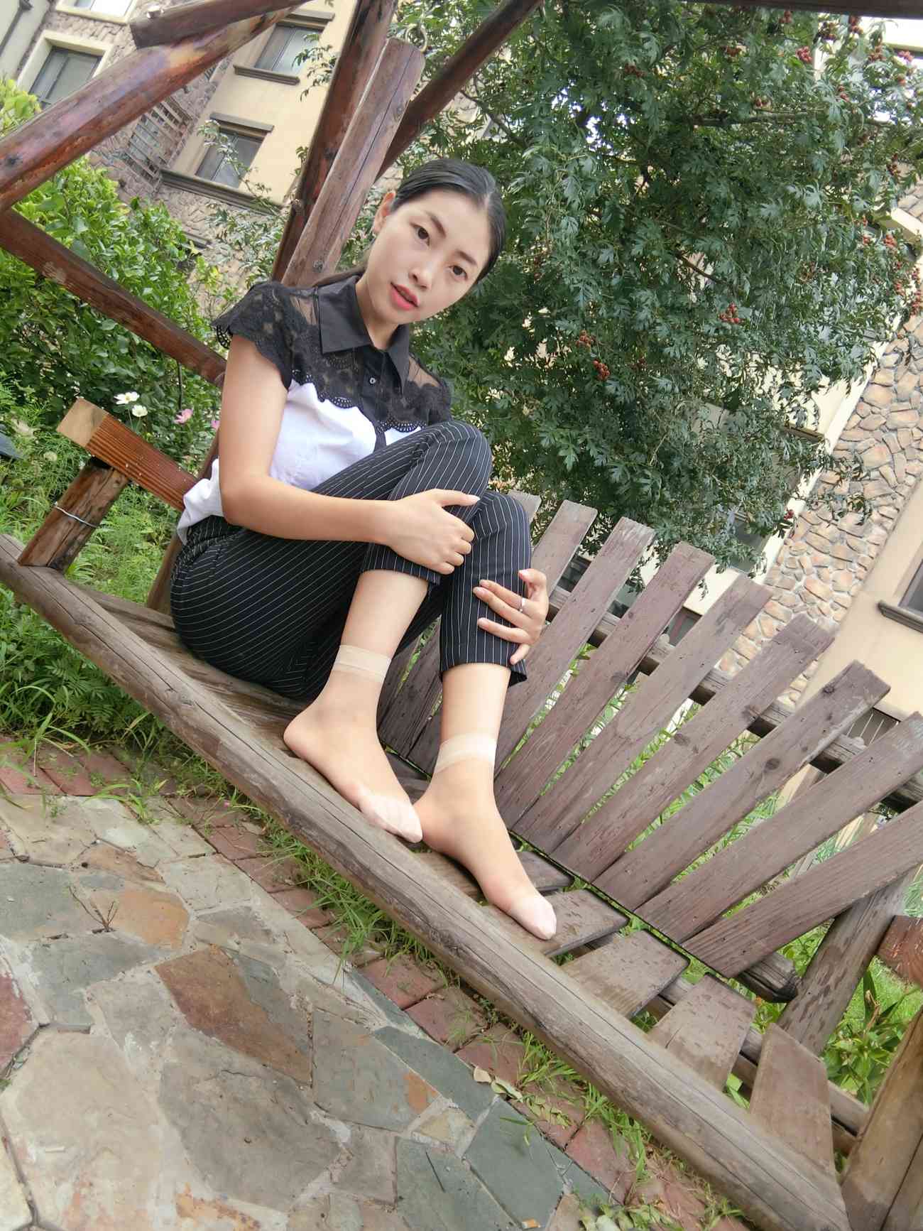 图片[48]-学妹校园寝室短丝系列028期 马欢[190P] – 速更版-美库