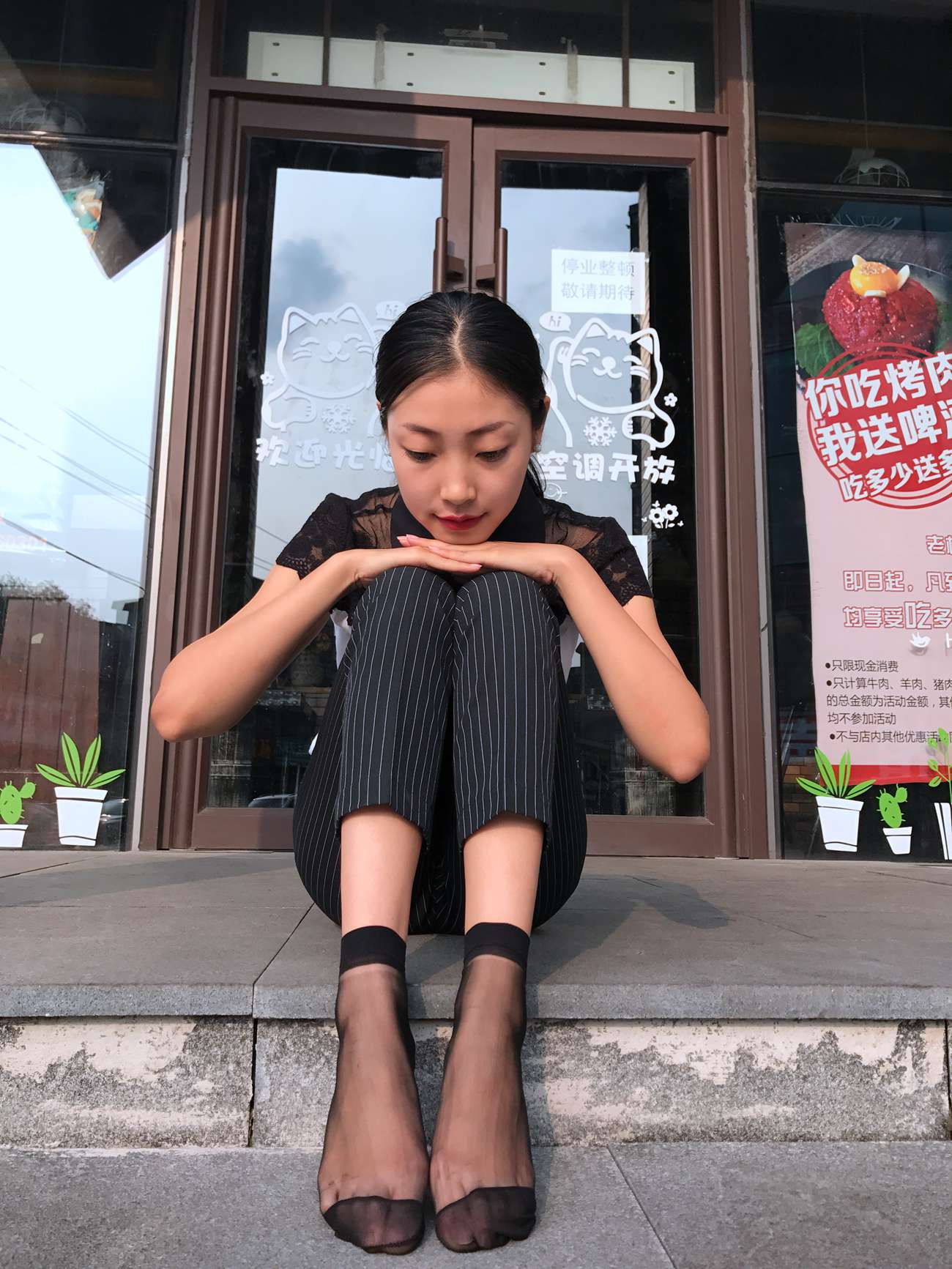 图片[59]-学妹校园寝室短丝系列028期 马欢[190P] – 速更版-美库