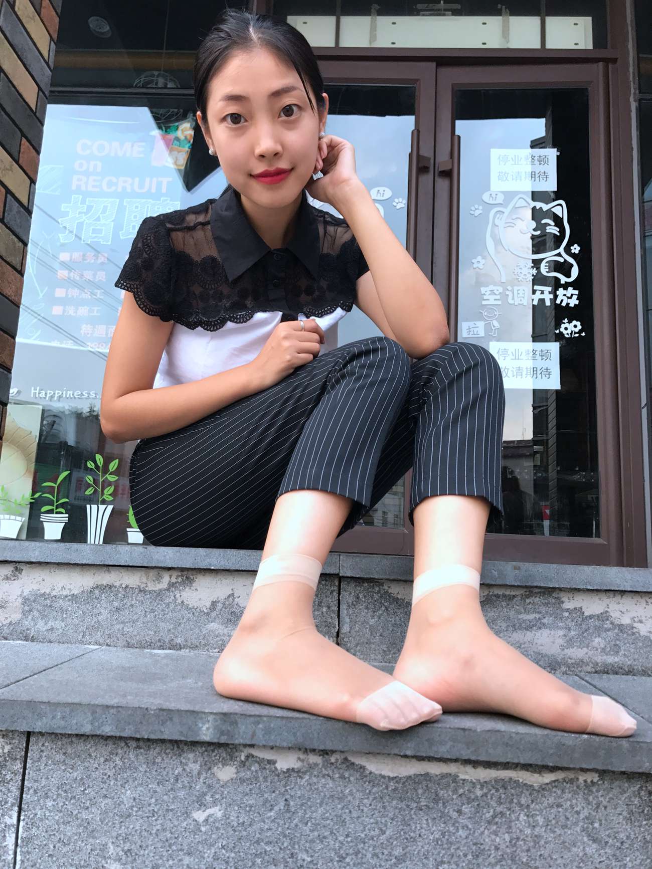 图片[63]-学妹校园寝室短丝系列028期 马欢[190P] – 速更版-美库