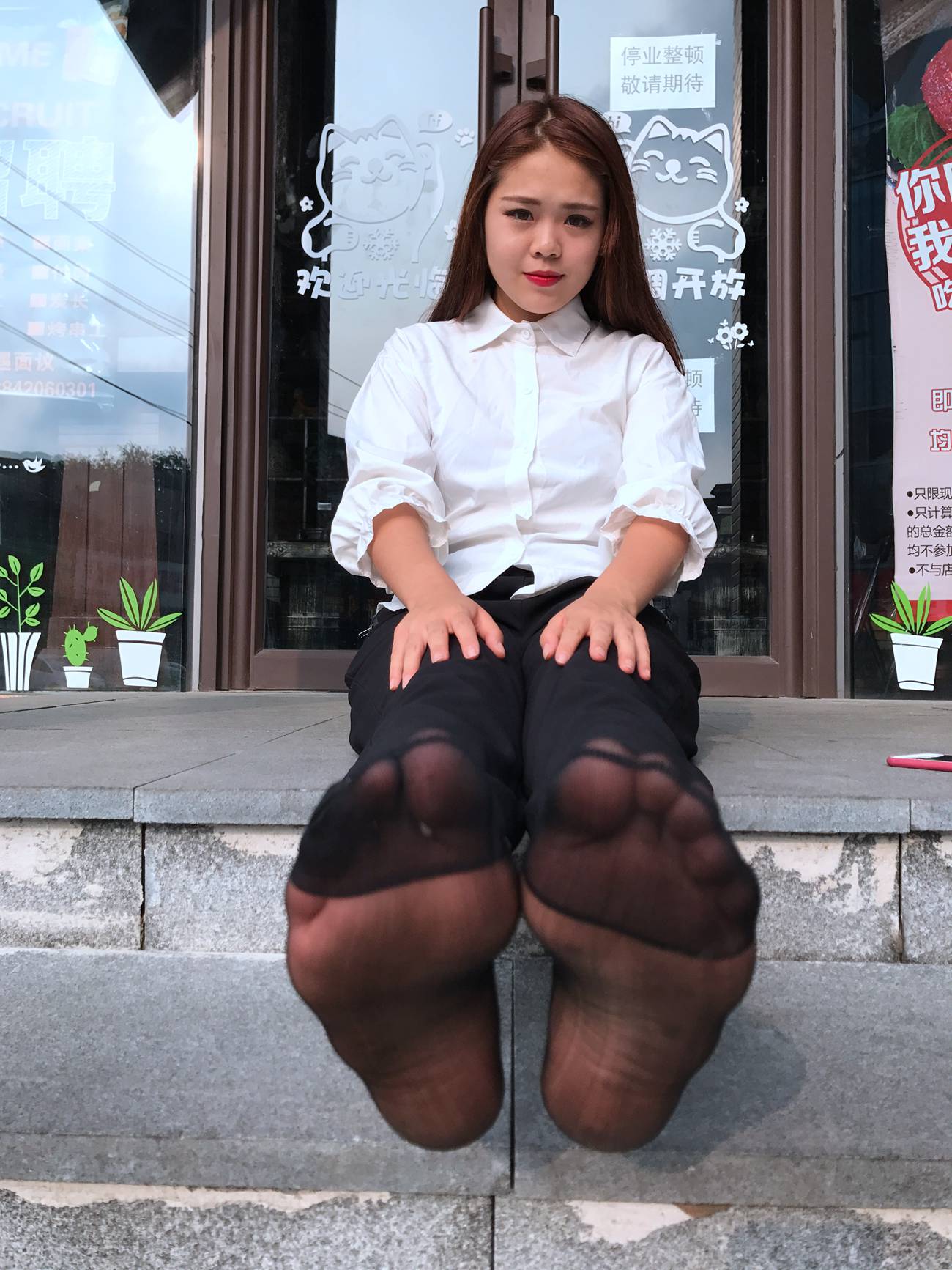 图片[66]-学妹校园寝室短丝系列028期 马欢[190P] – 速更版-美库