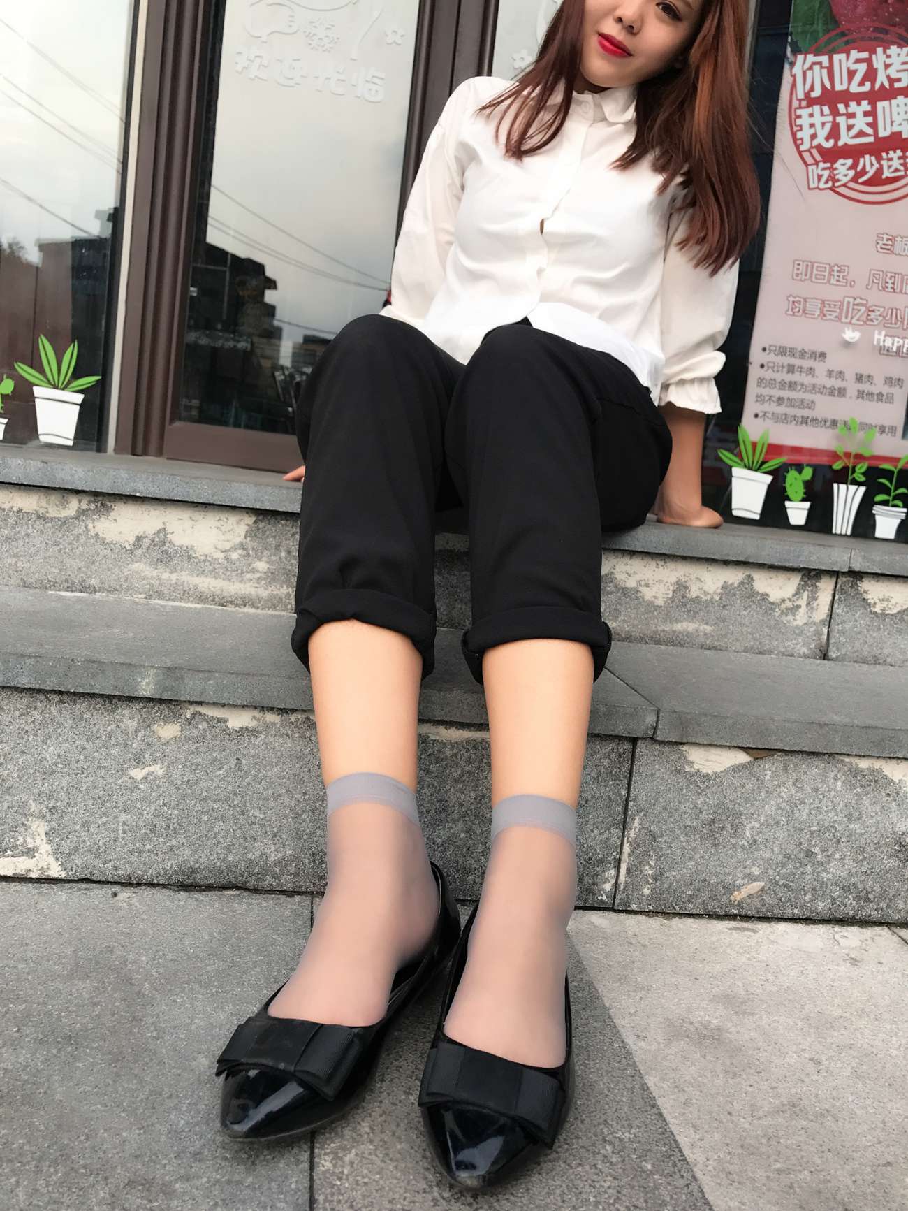 图片[68]-学妹校园寝室短丝系列028期 马欢[190P] – 速更版-美库