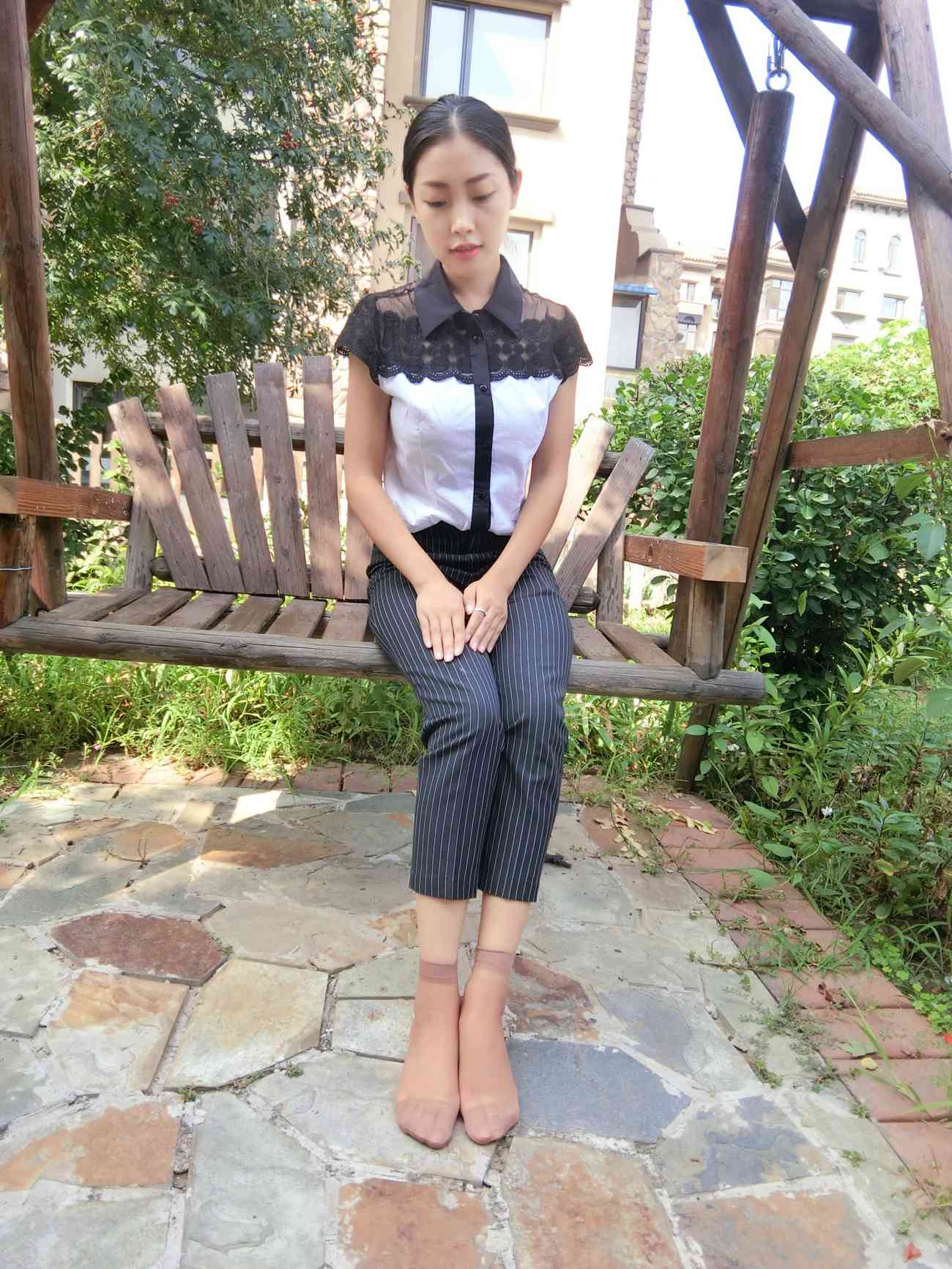 图片[69]-学妹校园寝室短丝系列028期 马欢[190P] – 速更版-美库