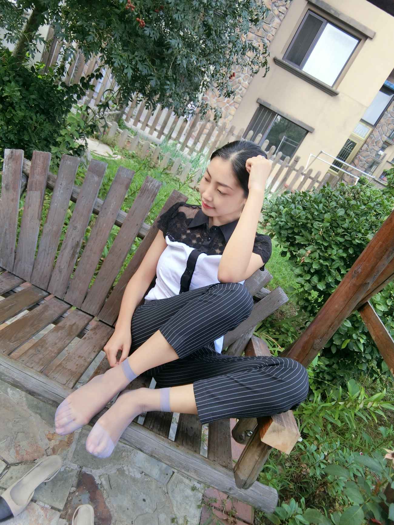 图片[72]-学妹校园寝室短丝系列028期 马欢[190P] – 速更版-美库