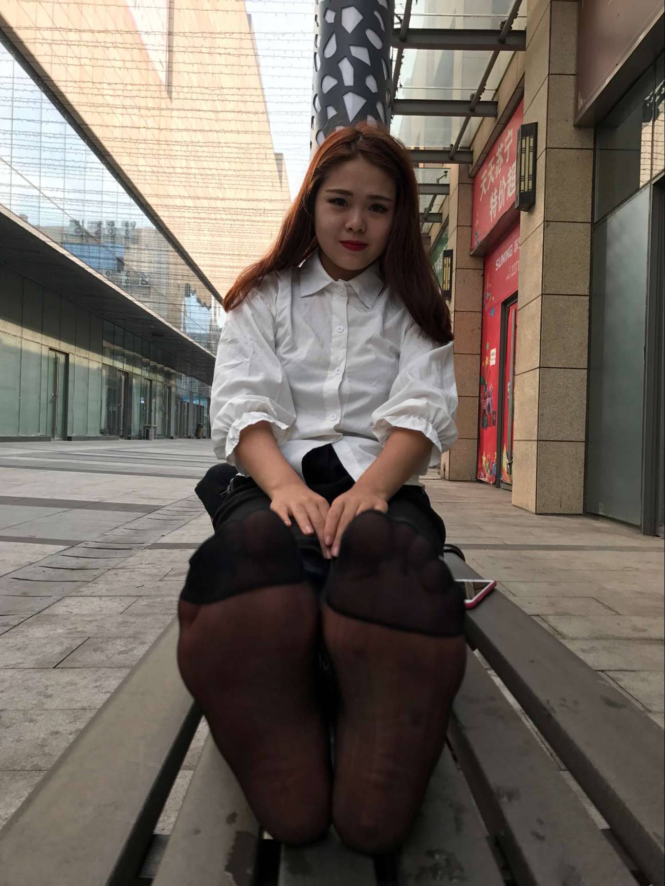 图片[74]-学妹校园寝室短丝系列028期 马欢[190P] – 速更版-美库