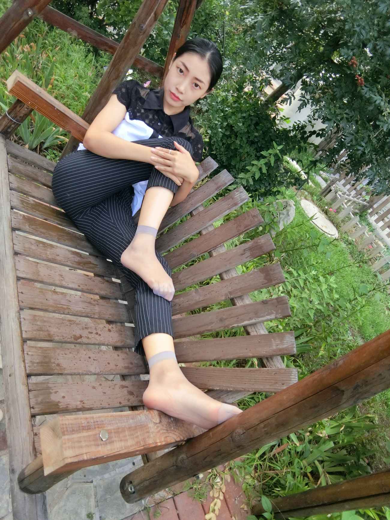 图片[78]-学妹校园寝室短丝系列028期 马欢[190P] – 速更版-美库