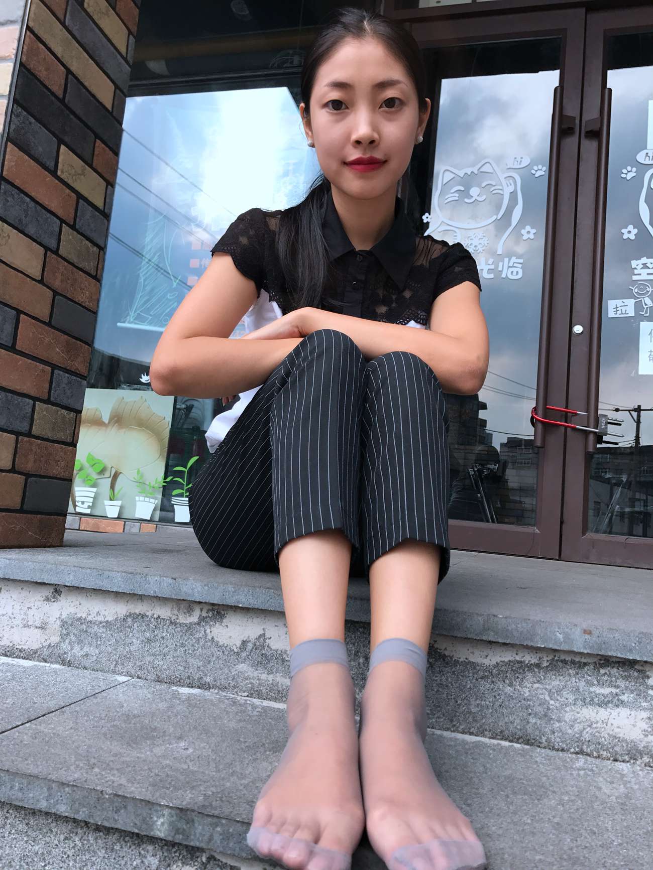 图片[79]-学妹校园寝室短丝系列028期 马欢[190P] – 速更版-美库