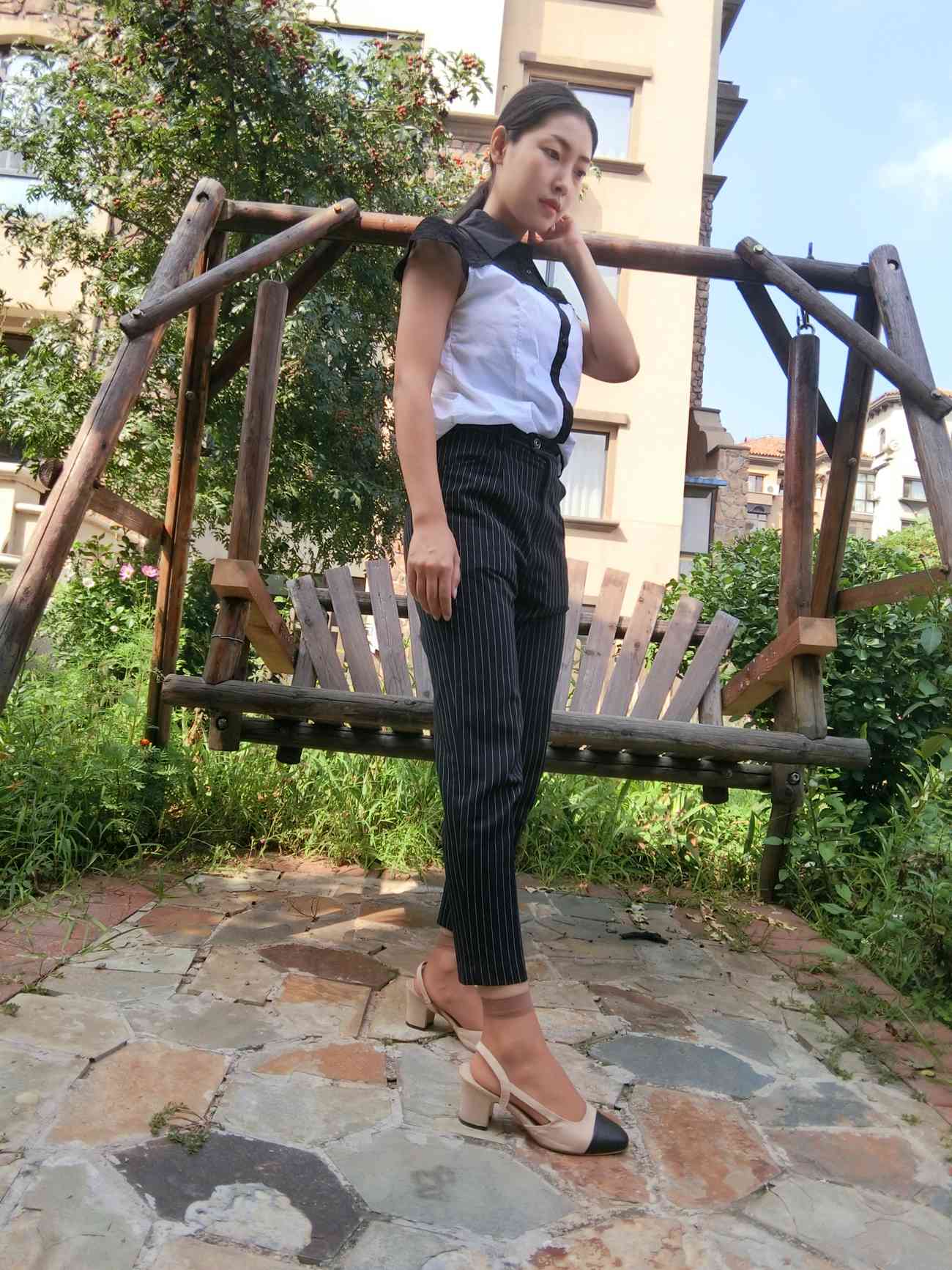 图片[88]-学妹校园寝室短丝系列028期 马欢[190P] – 速更版-美库