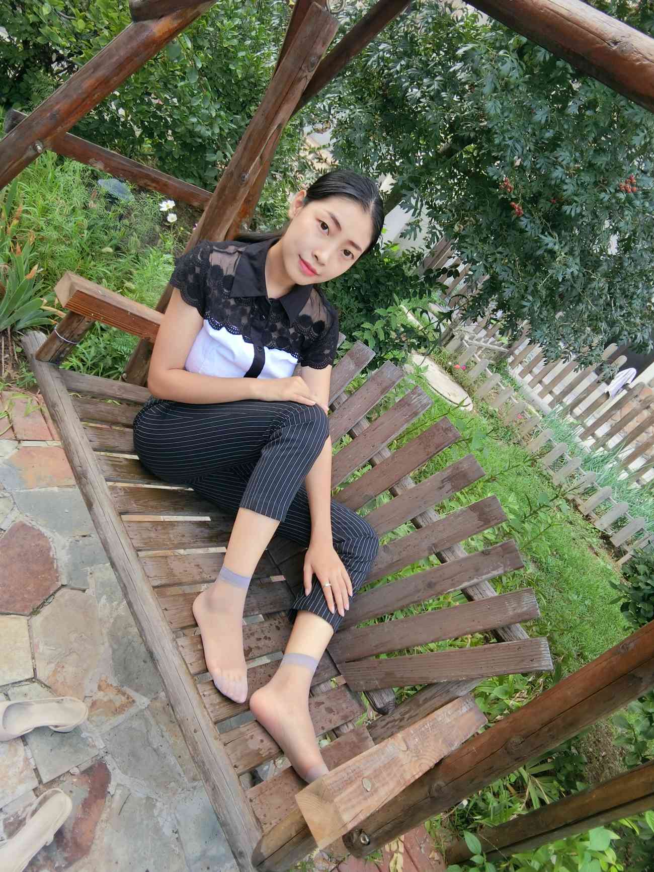 图片[94]-学妹校园寝室短丝系列028期 马欢[190P] – 速更版-美库