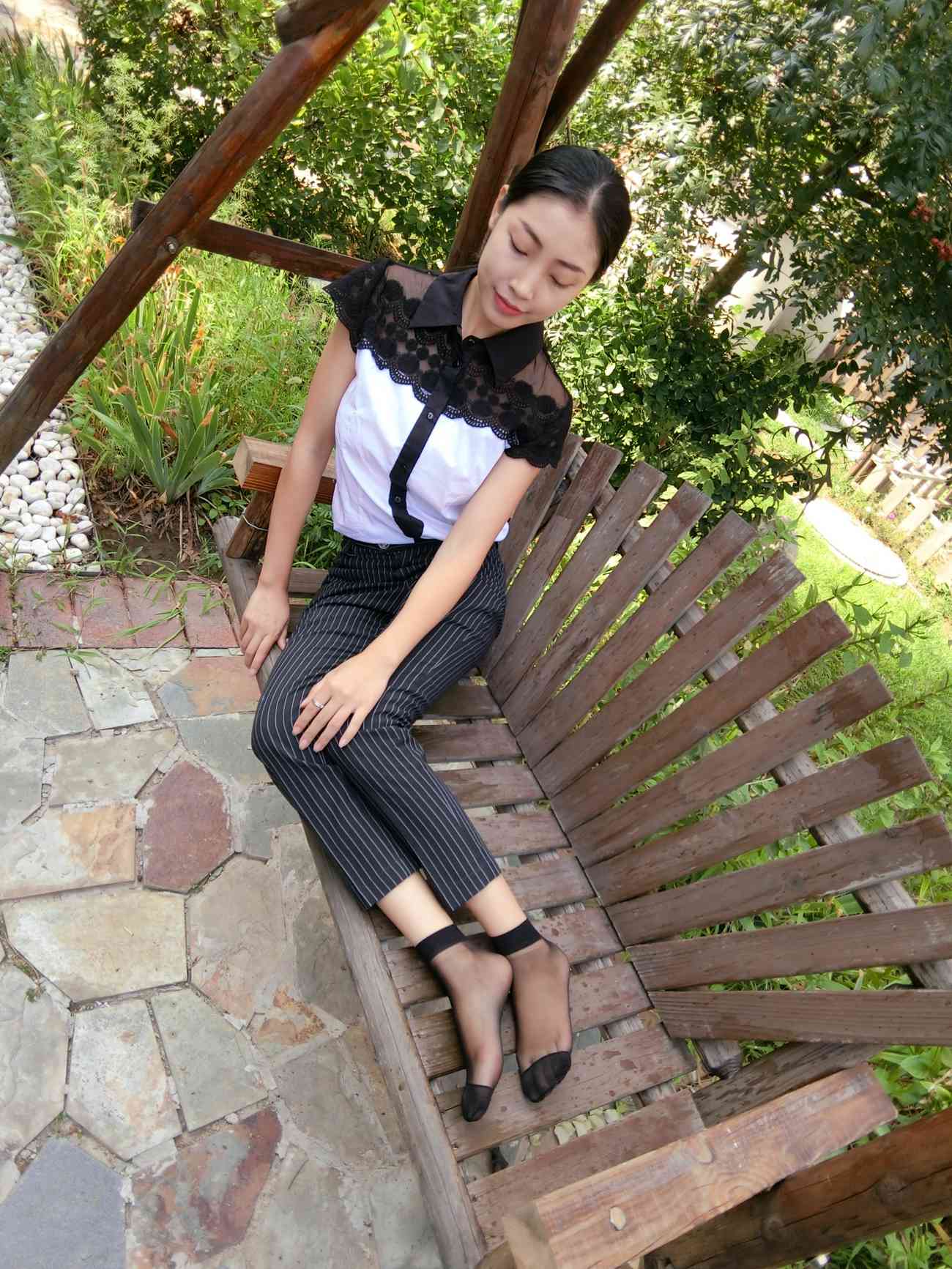 图片[97]-学妹校园寝室短丝系列028期 马欢[190P] – 速更版-美库