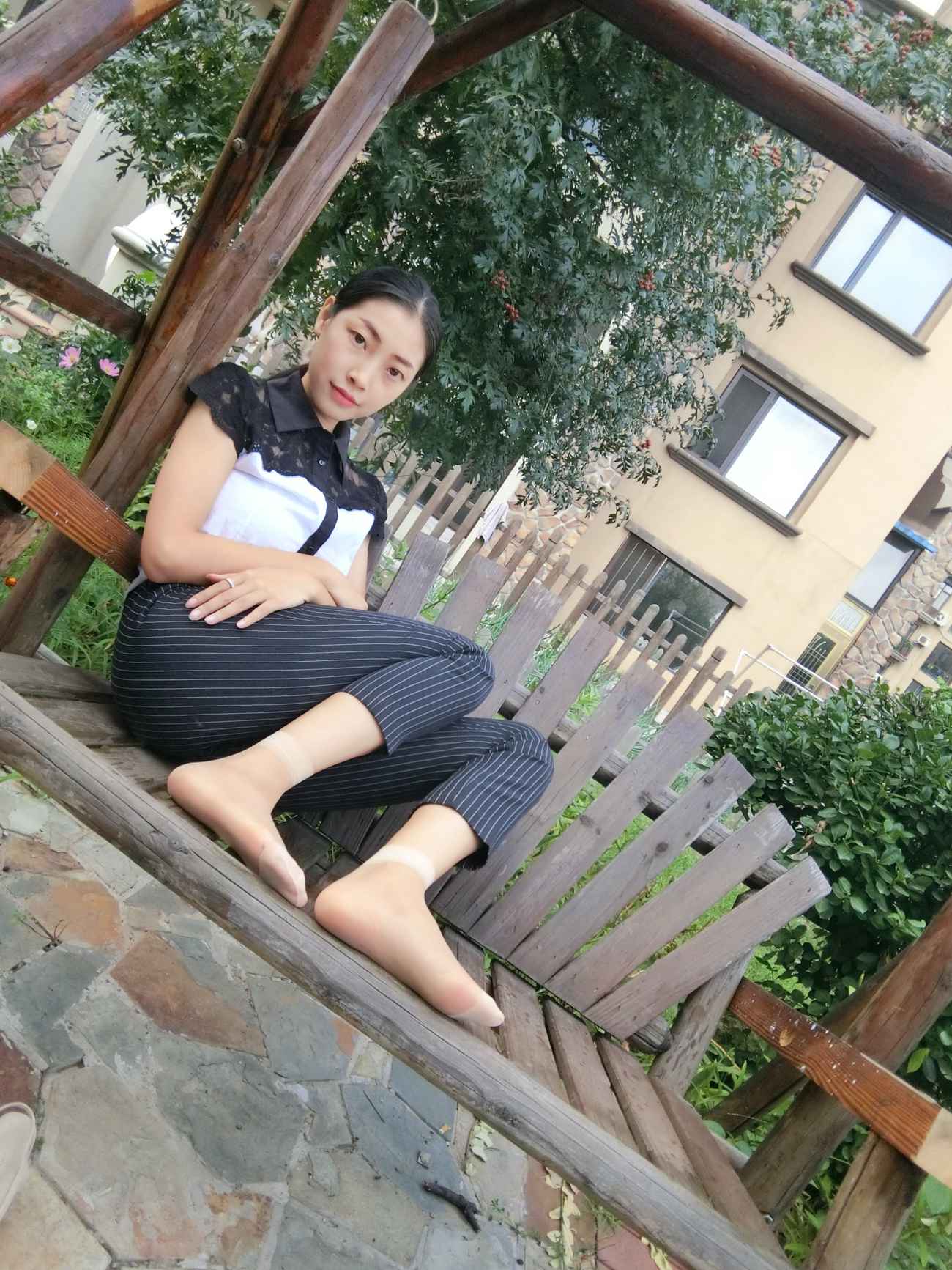 图片[105]-学妹校园寝室短丝系列028期 马欢[190P] – 速更版-美库