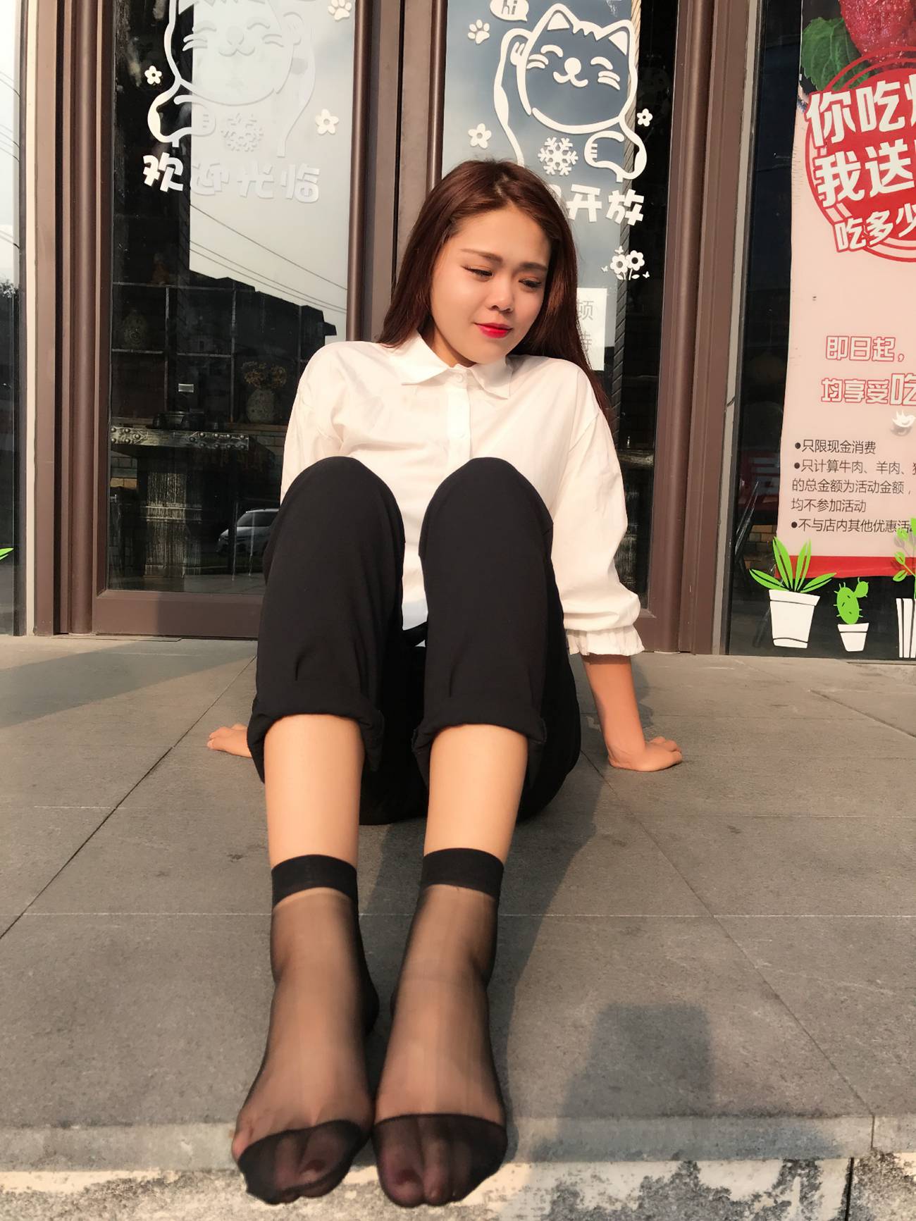 图片[112]-学妹校园寝室短丝系列028期 马欢[190P] – 速更版-美库