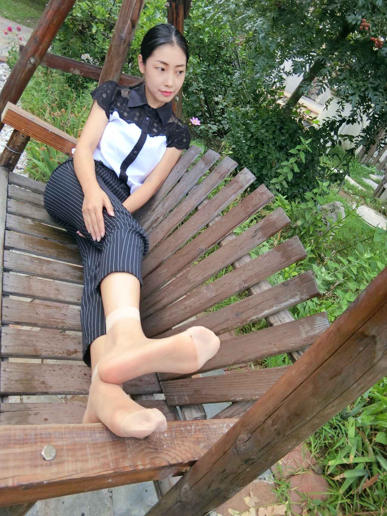 图片[115]-学妹校园寝室短丝系列028期 马欢[190P] – 速更版-美库