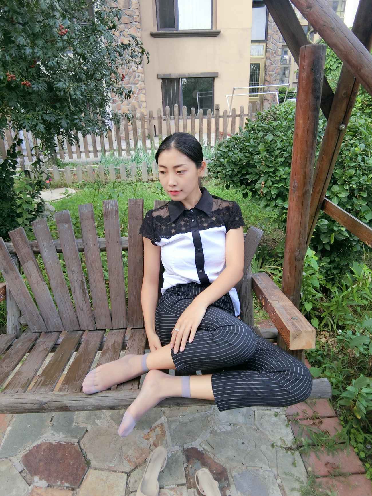 图片[120]-学妹校园寝室短丝系列028期 马欢[190P] – 速更版-美库