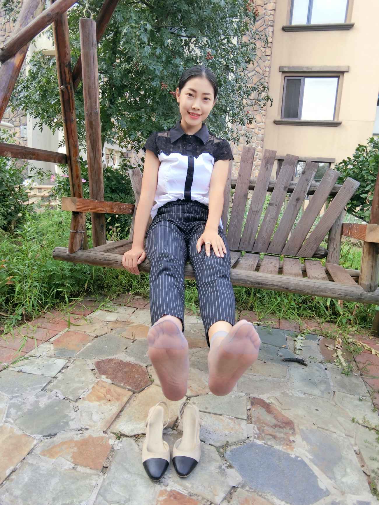 图片[121]-学妹校园寝室短丝系列028期 马欢[190P] – 速更版-美库