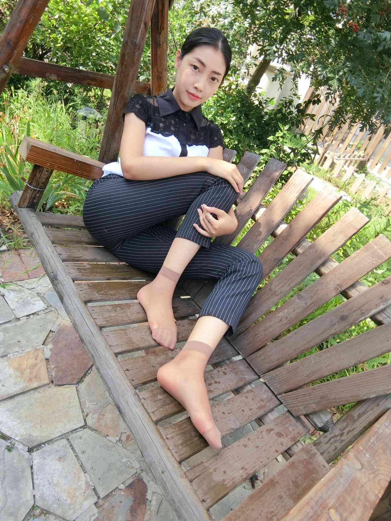 图片[124]-学妹校园寝室短丝系列028期 马欢[190P] – 速更版-美库