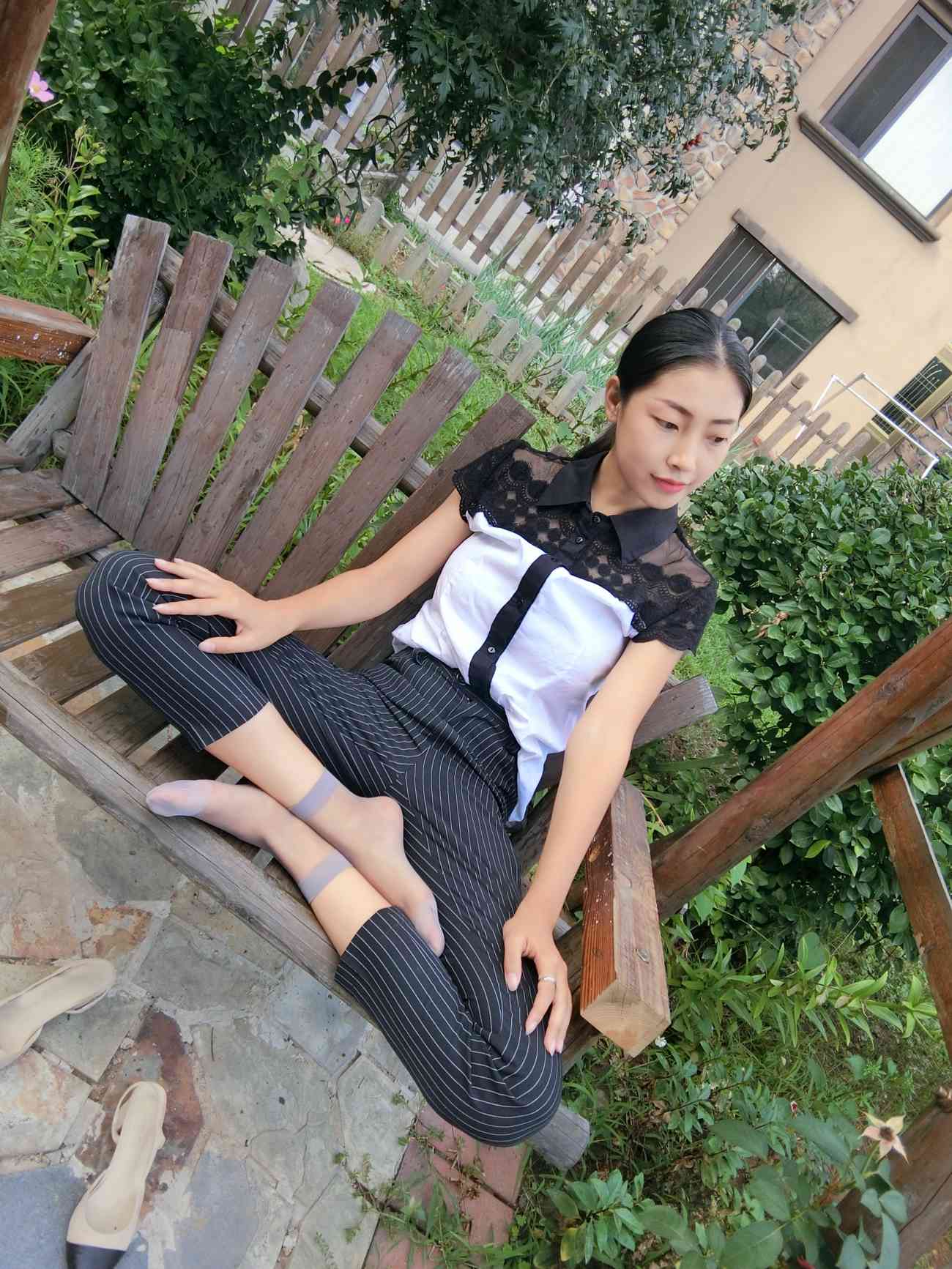 图片[126]-学妹校园寝室短丝系列028期 马欢[190P] – 速更版-美库