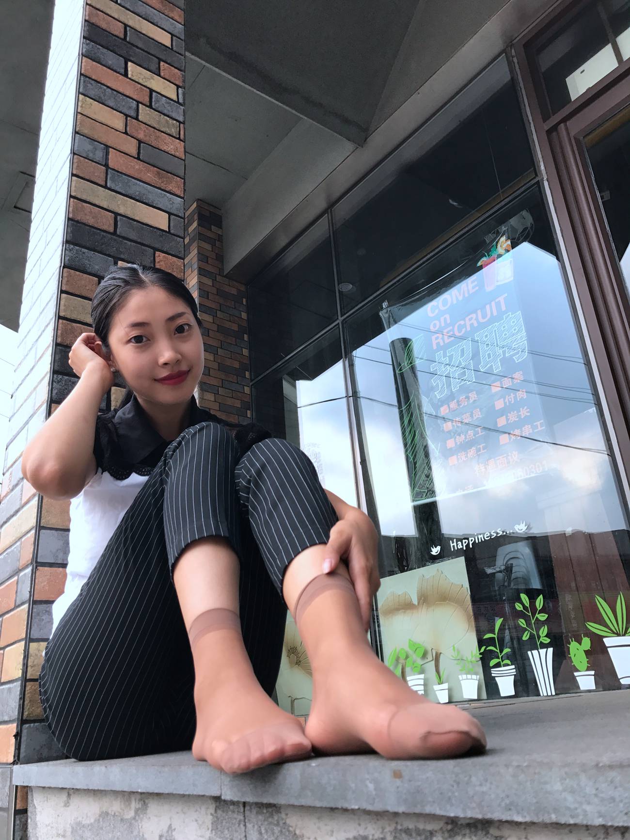 图片[131]-学妹校园寝室短丝系列028期 马欢[190P] – 速更版-美库