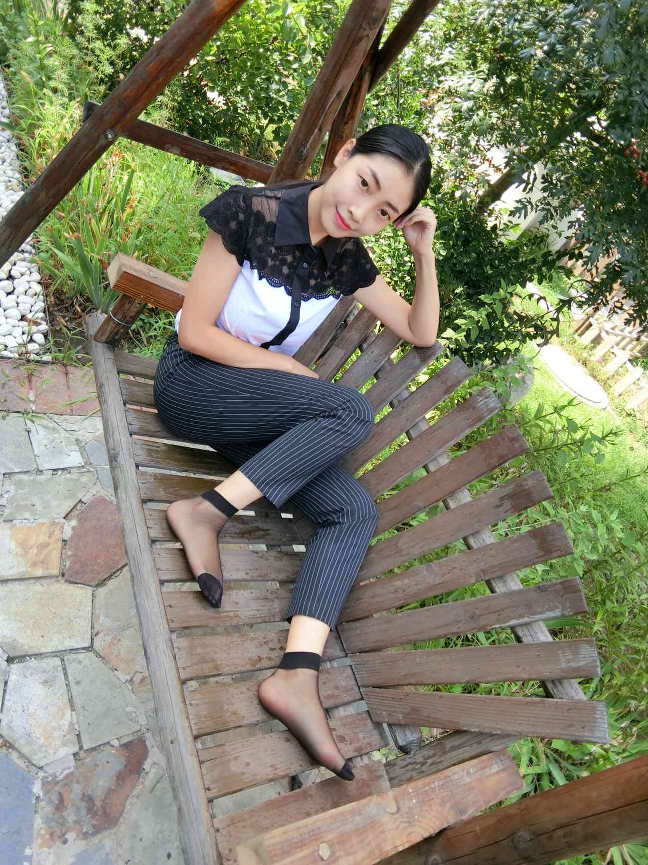 图片[136]-学妹校园寝室短丝系列028期 马欢[190P] – 速更版-美库