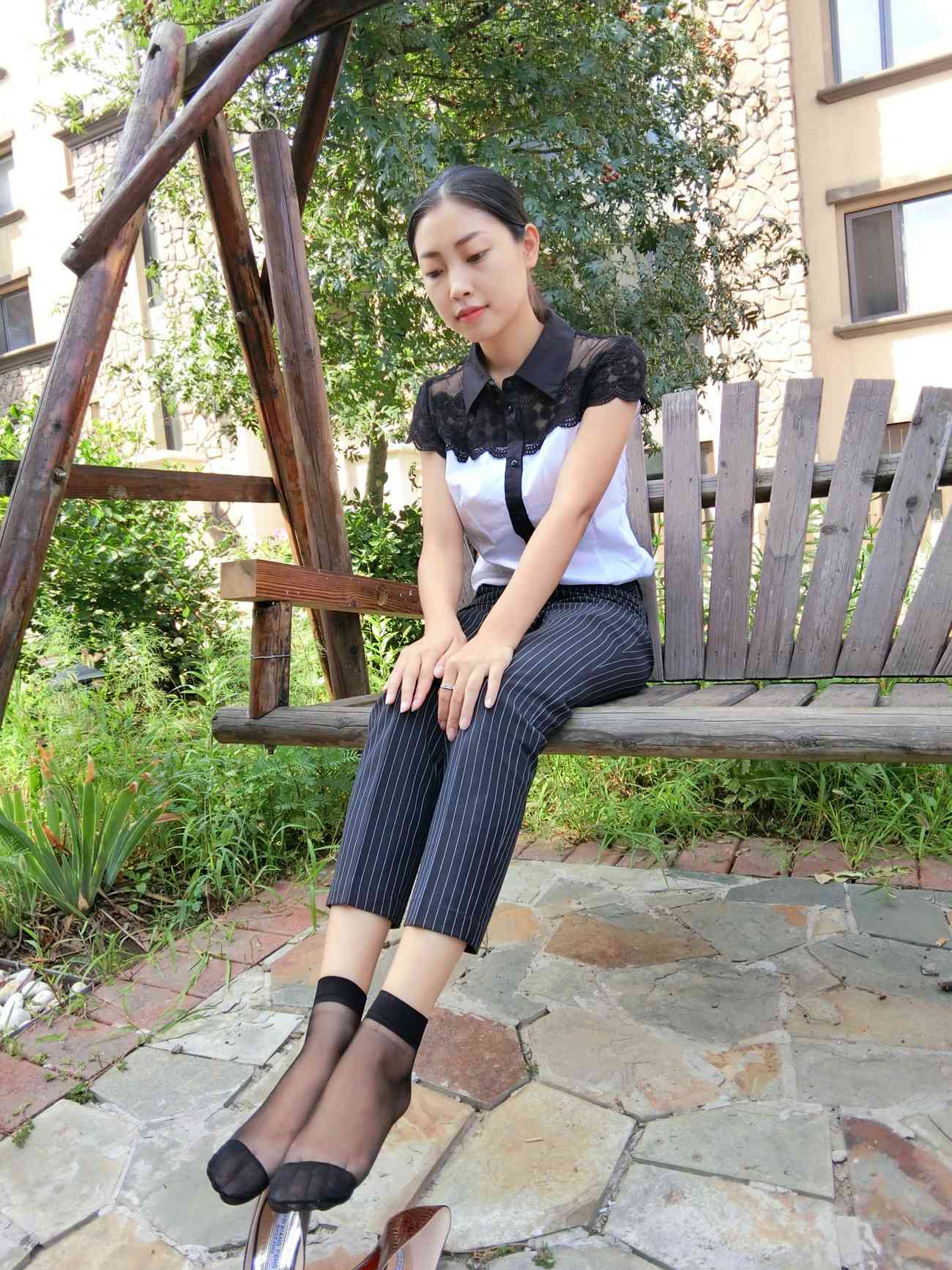 图片[138]-学妹校园寝室短丝系列028期 马欢[190P] – 速更版-美库