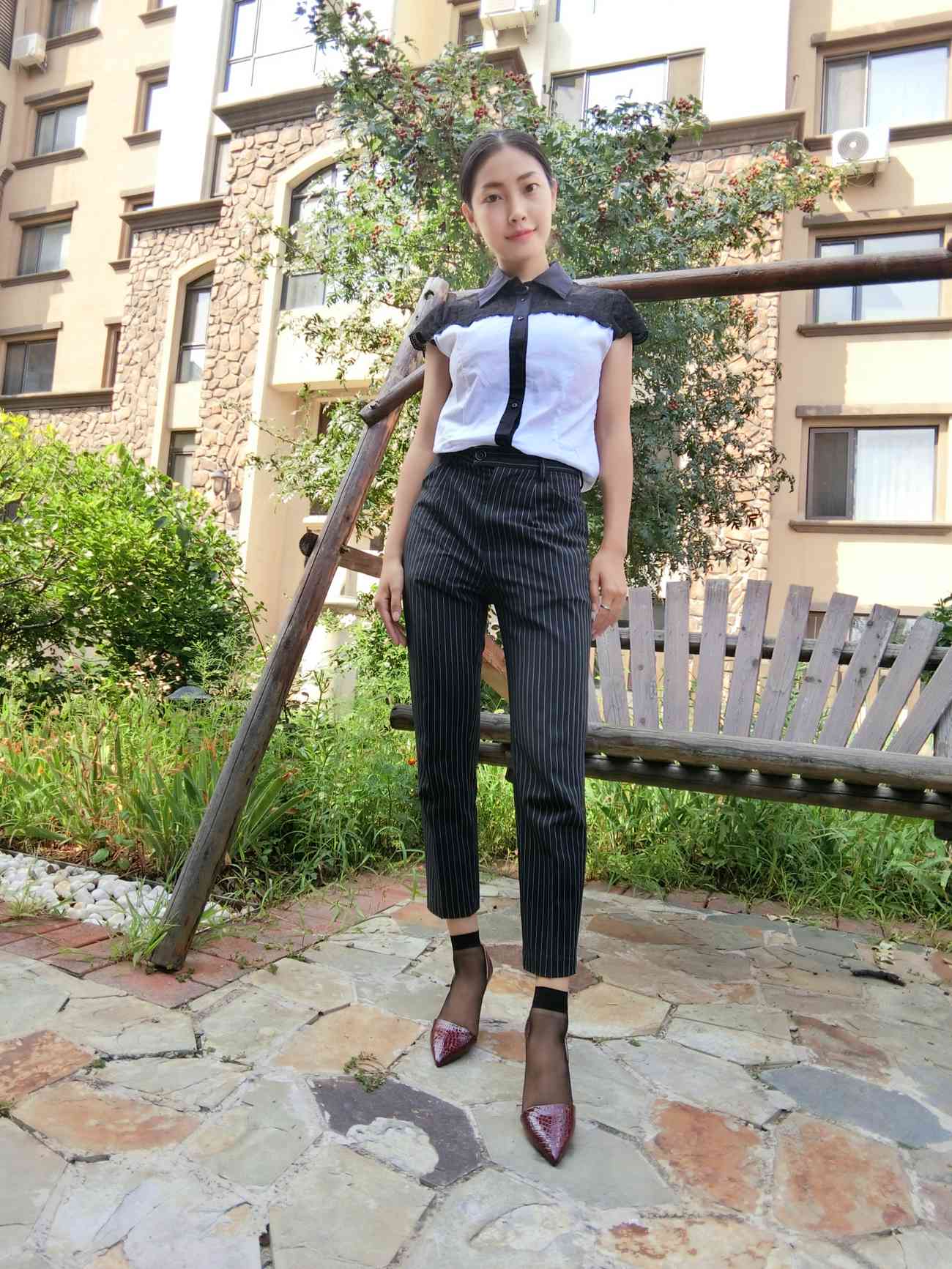 图片[143]-学妹校园寝室短丝系列028期 马欢[190P] – 速更版-美库