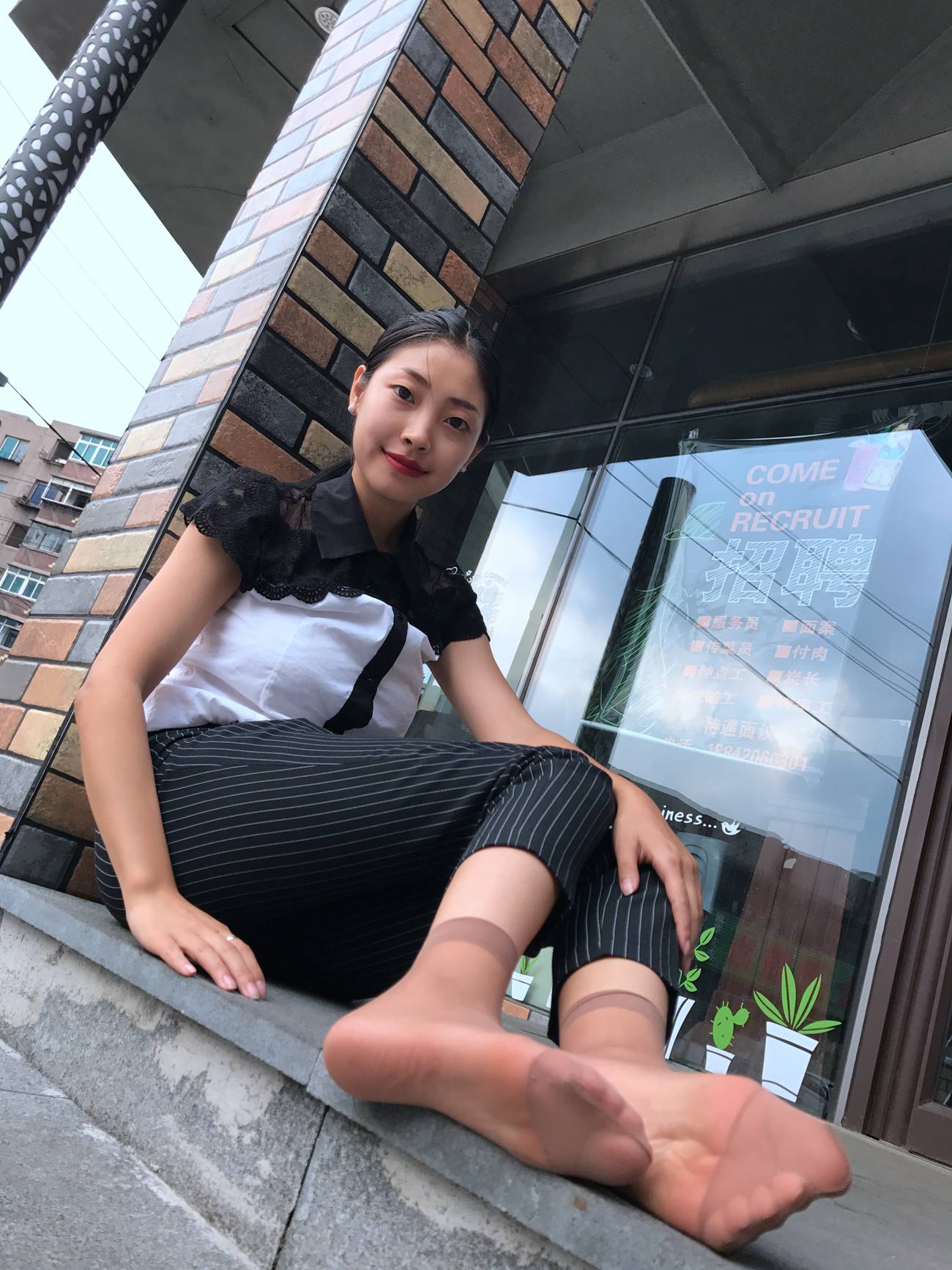 图片[146]-学妹校园寝室短丝系列028期 马欢[190P] – 速更版-美库