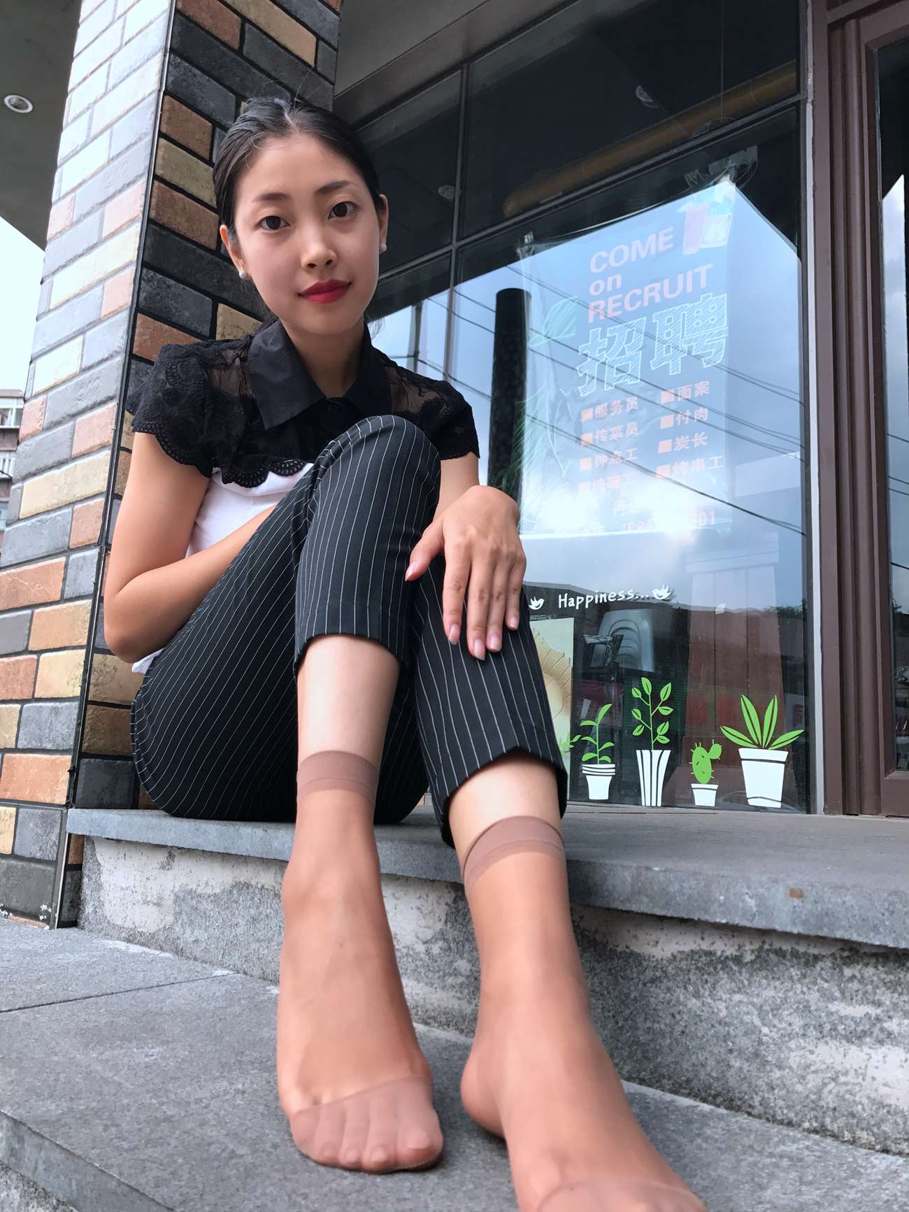 图片[147]-学妹校园寝室短丝系列028期 马欢[190P] – 速更版-美库