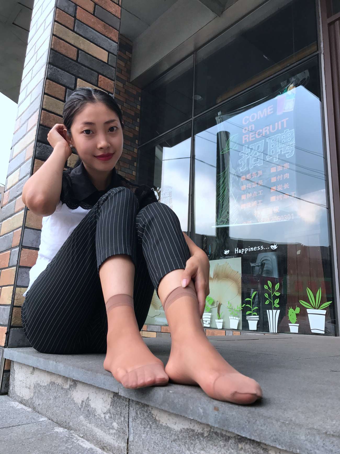 图片[148]-学妹校园寝室短丝系列028期 马欢[190P] – 速更版-美库