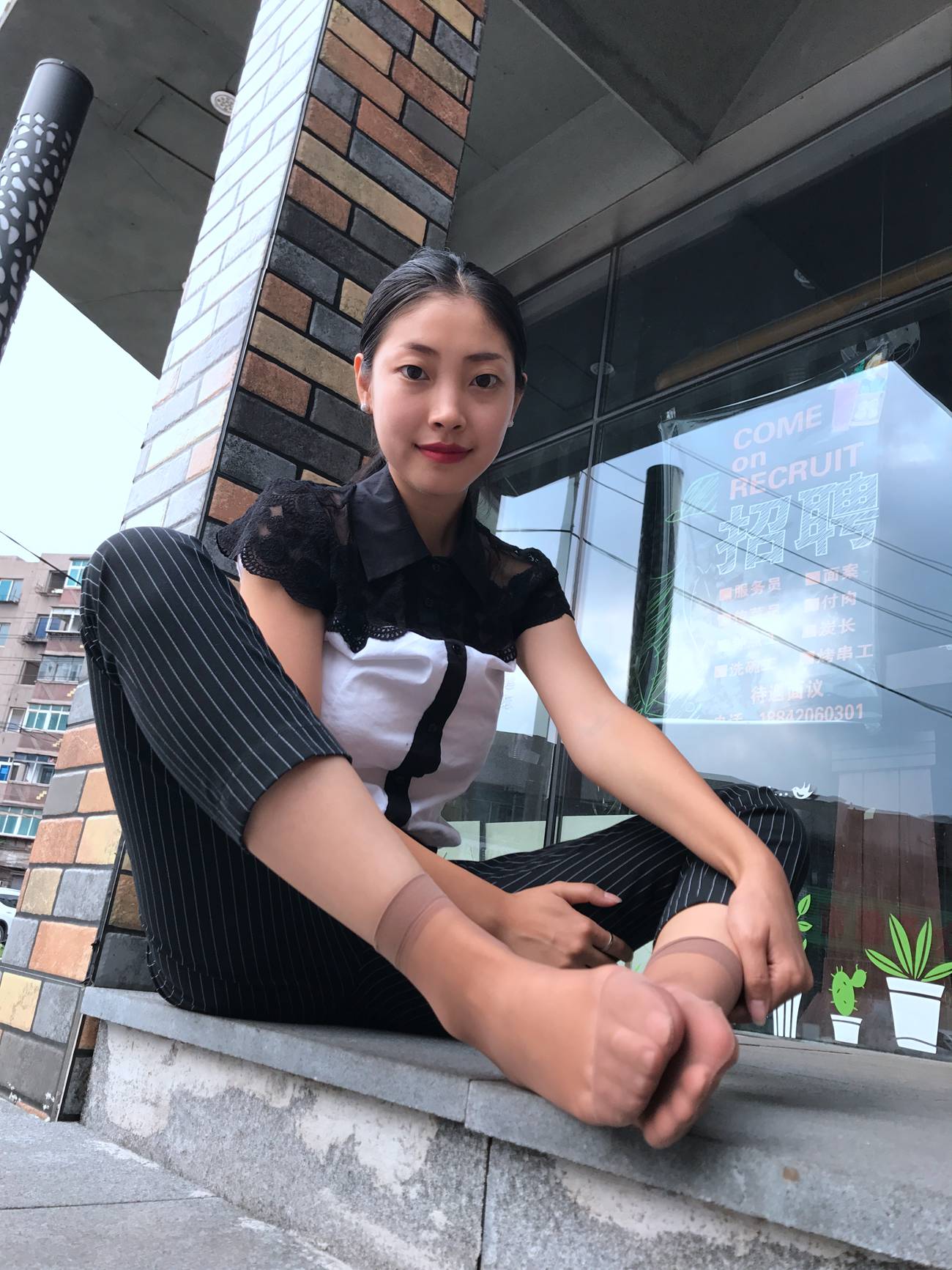 图片[149]-学妹校园寝室短丝系列028期 马欢[190P] – 速更版-美库